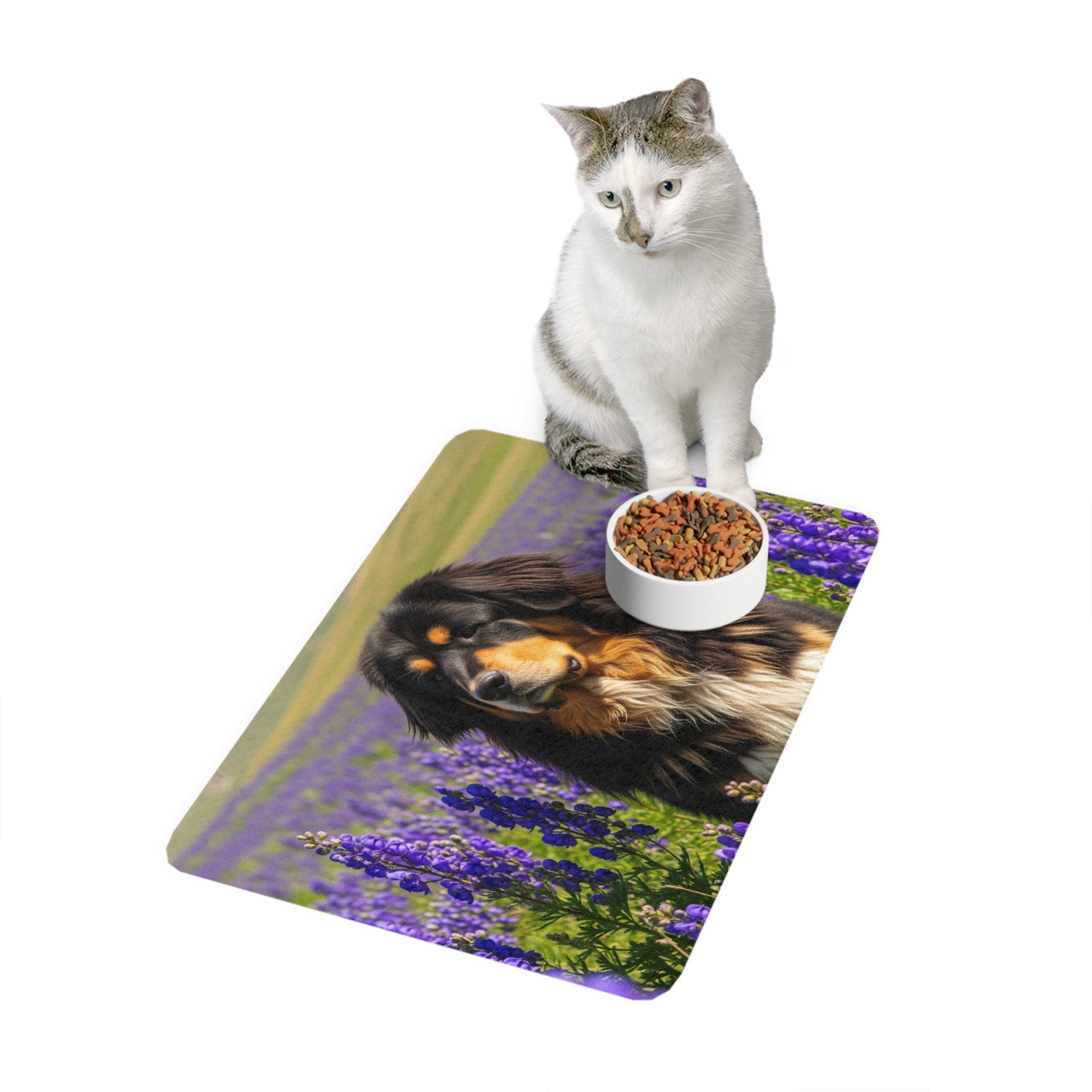 Non-Slip Pet Food Mat – Waterproof Feeding Mat for Dogs