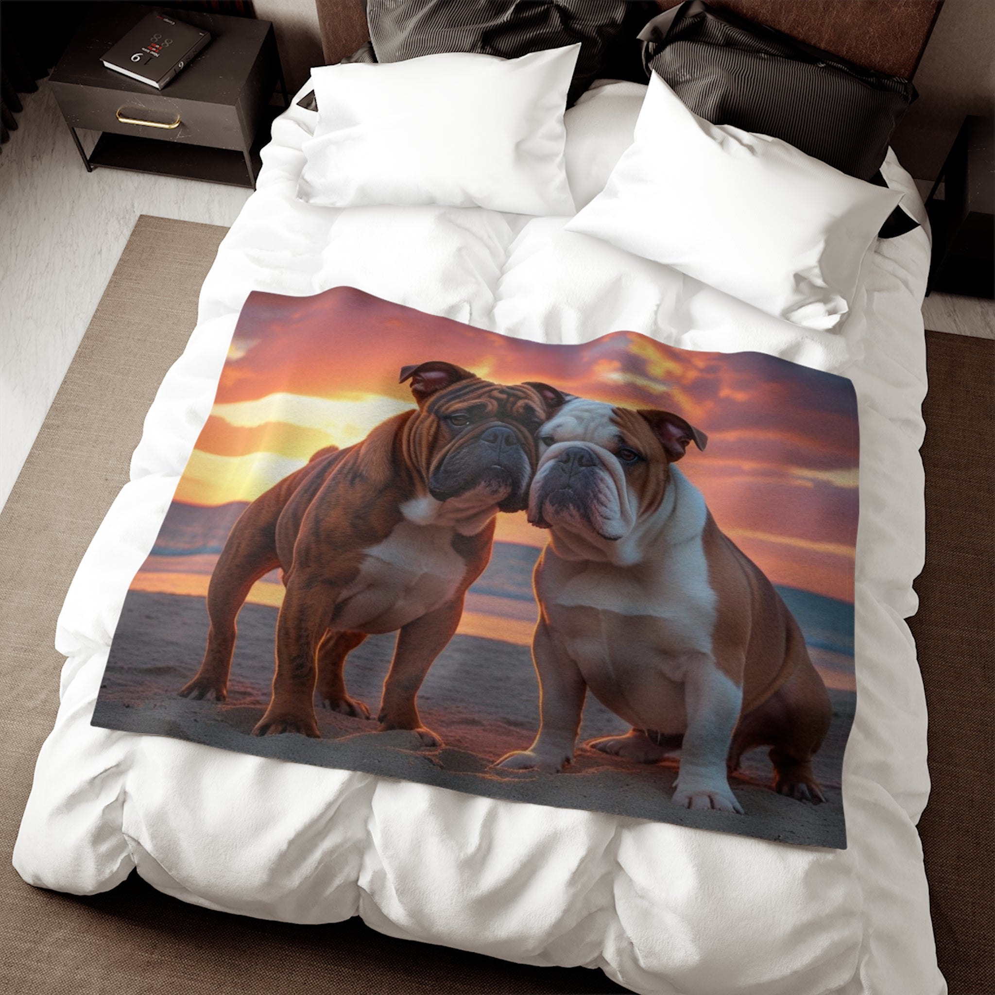 Sweatshirt Blanket – Plush Fleece Throw, 2 Size Options
