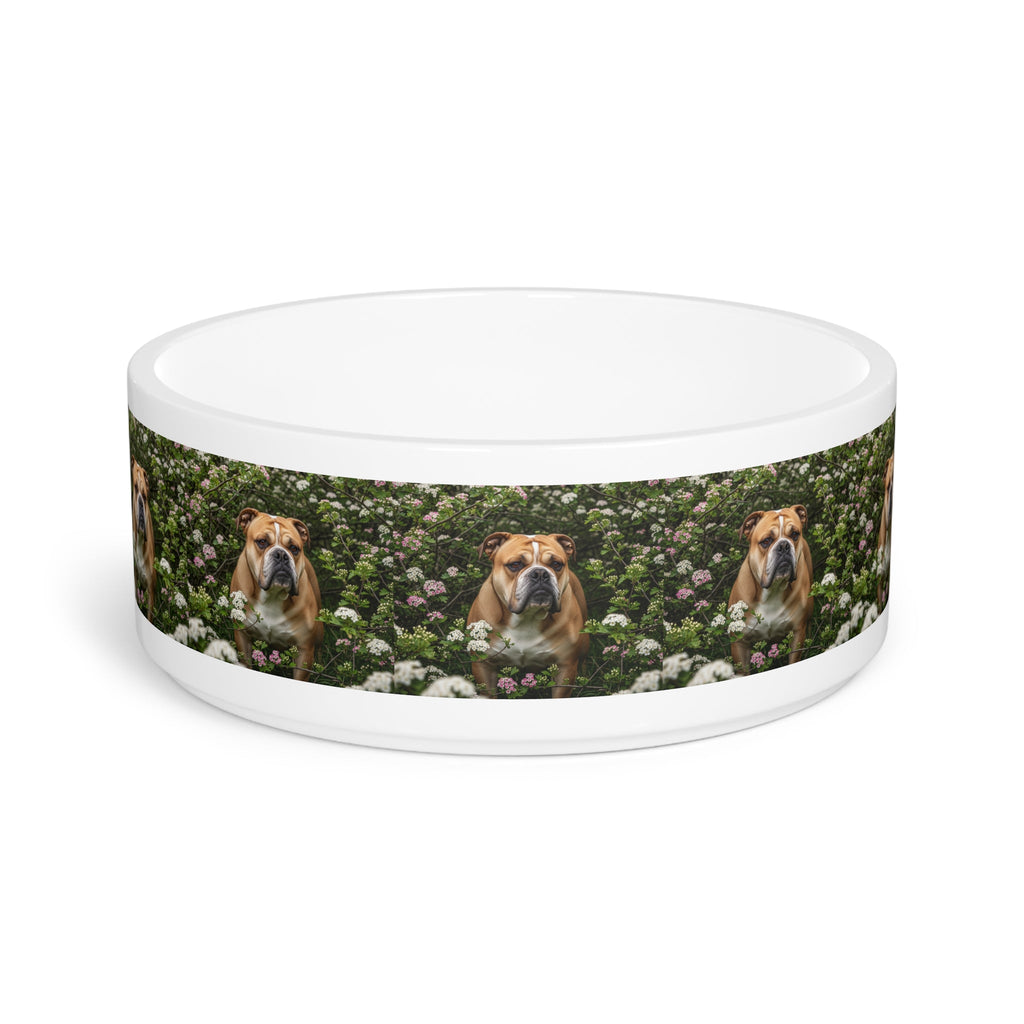 Ceramic Pet Bowl – 16 oz Dog Feeding Bowl