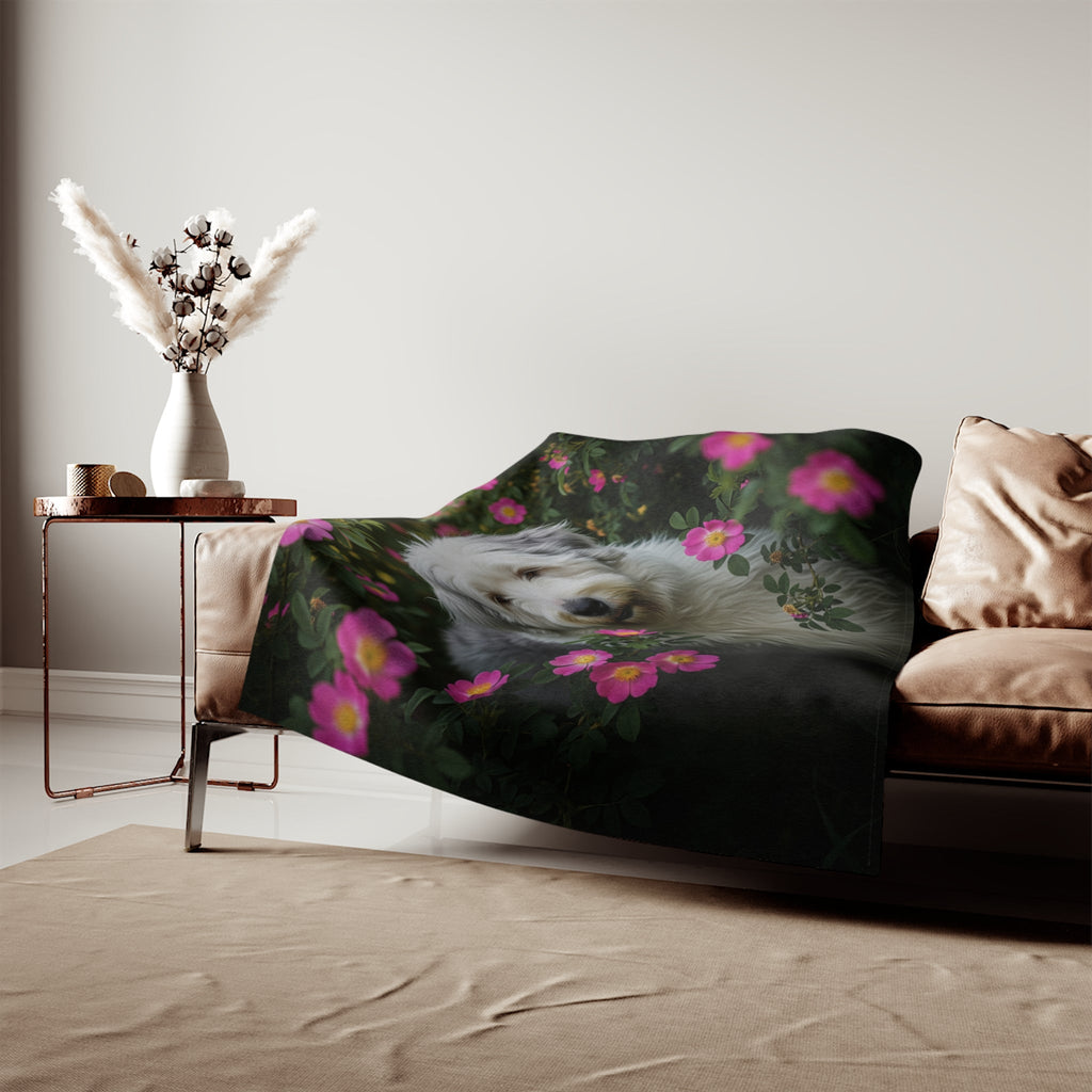 Sweatshirt Blanket – Plush Fleece Throw, 2 Size Options