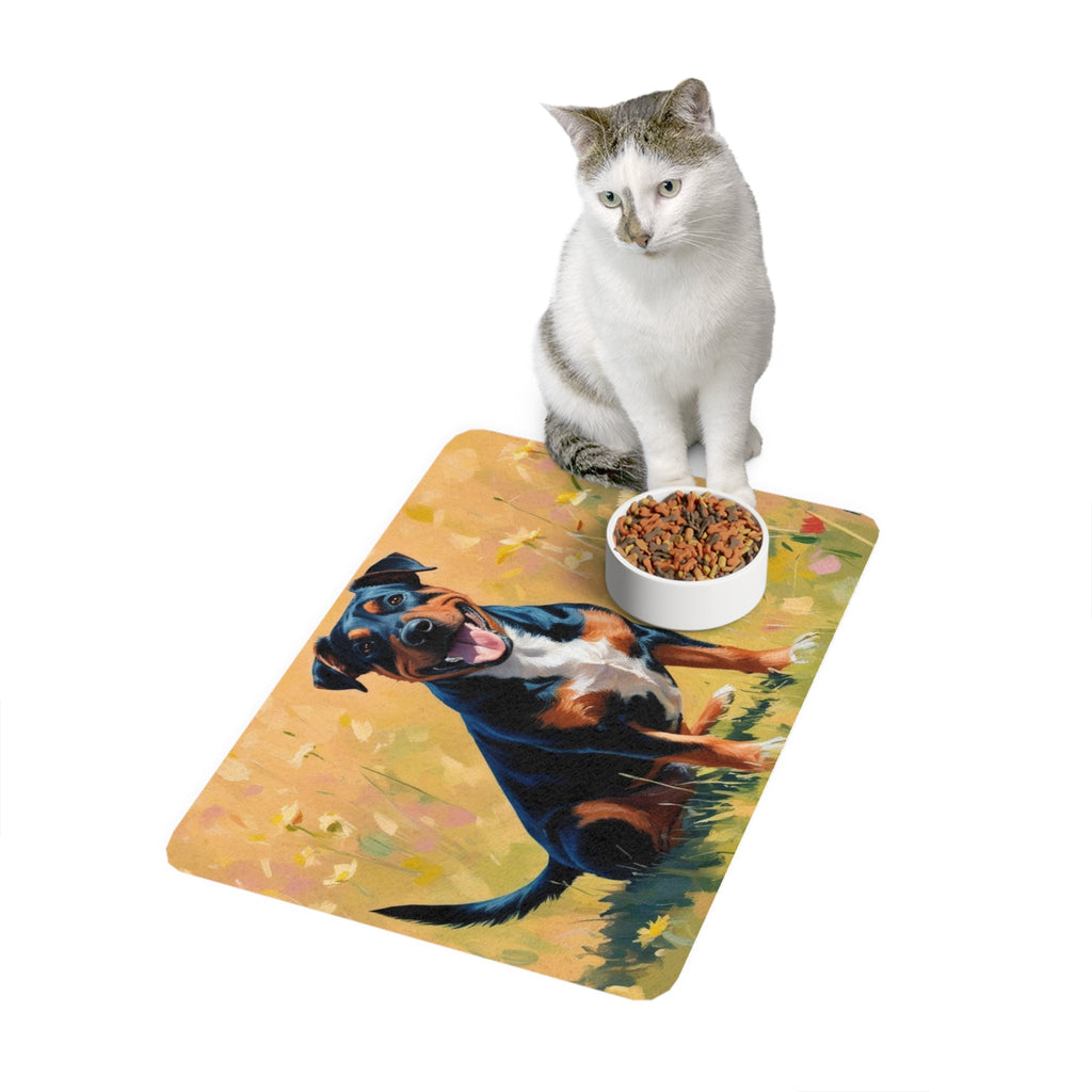 Non-Slip Pet Food Mat – Waterproof Feeding Mat for Dogs