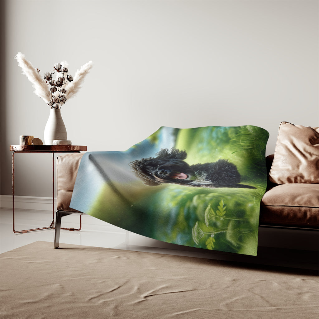 Sweatshirt Blanket – Plush Fleece Throw, 2 Size Options