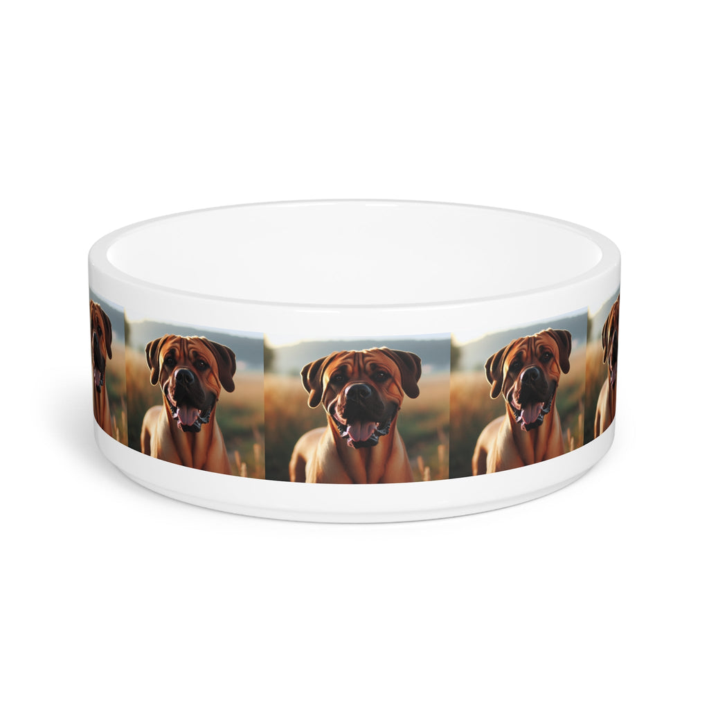 Ceramic Pet Bowl – 16 oz Dog Feeding Bowl