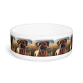 Ceramic Pet Bowl – 16 oz Dog Feeding Bowl