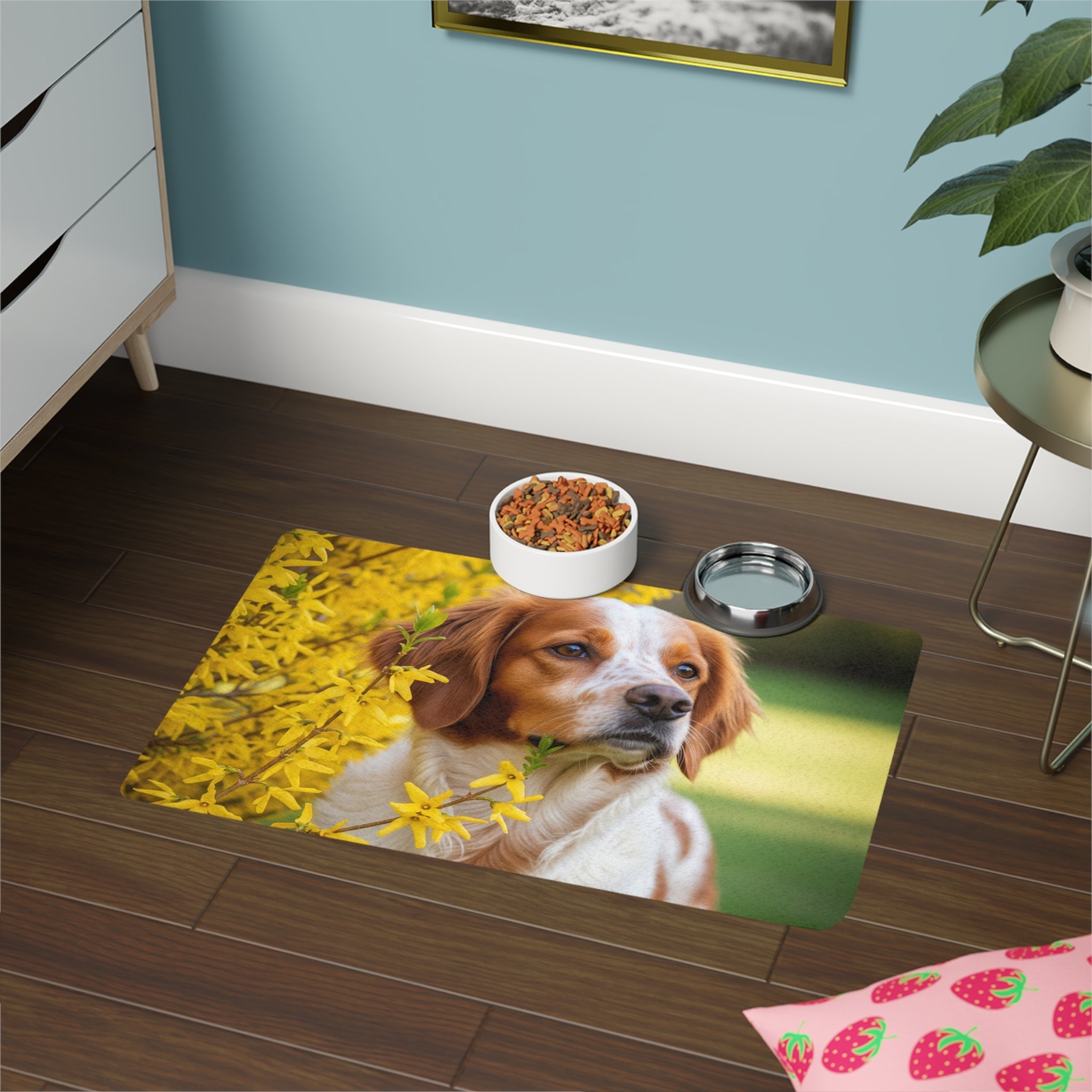 Non-Slip Pet Food Mat – Waterproof Feeding Mat for Dogs