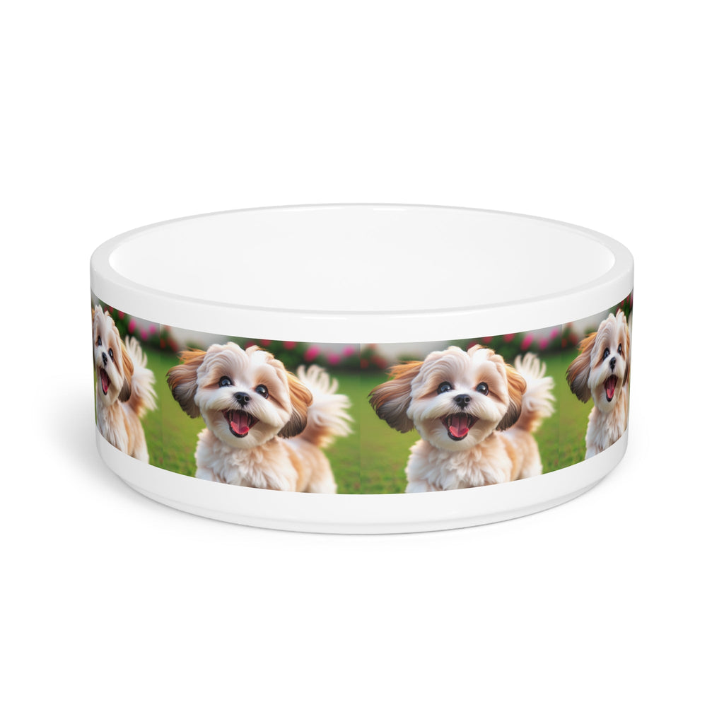 Ceramic Pet Bowl – 16 oz Dog Feeding Bowl