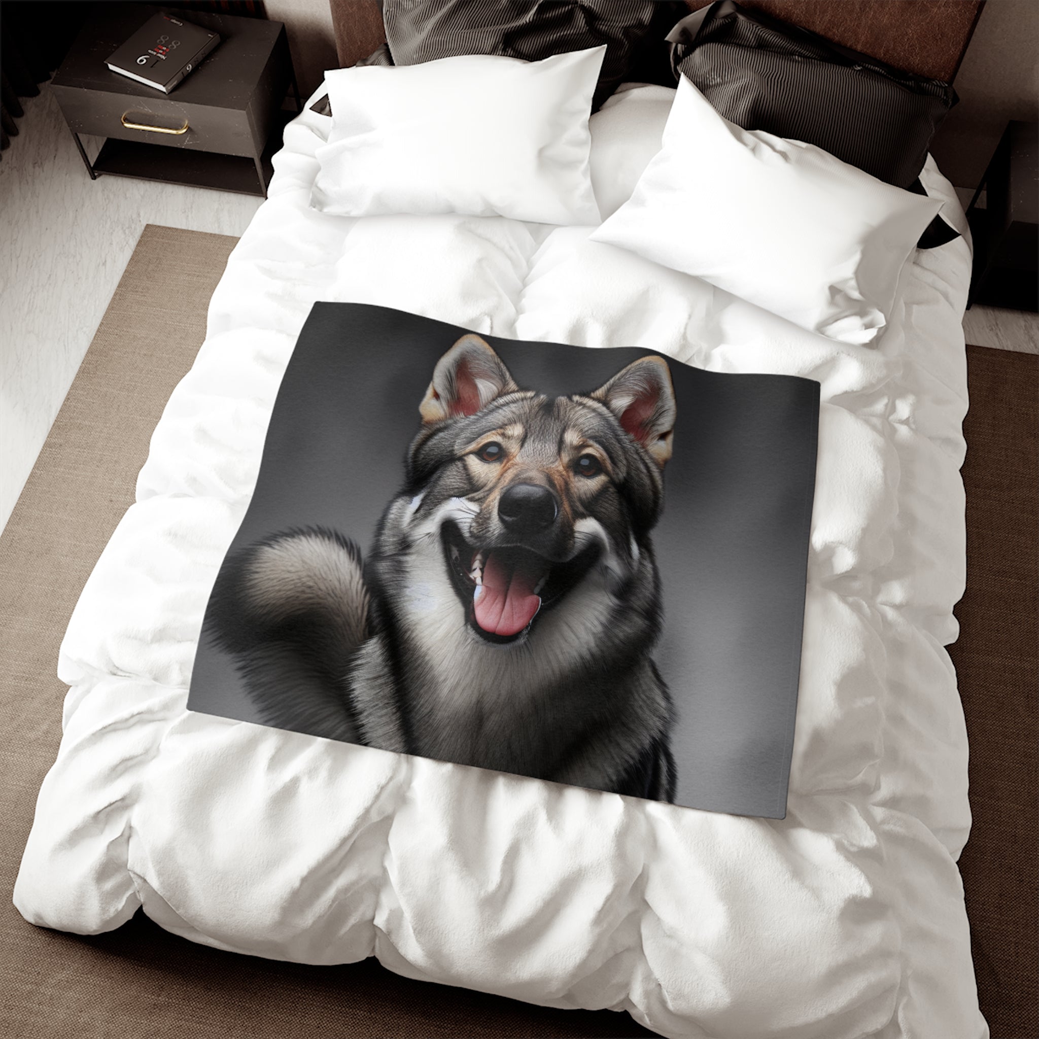 Sweatshirt Blanket – Plush Fleece Throw, 2 Size Options