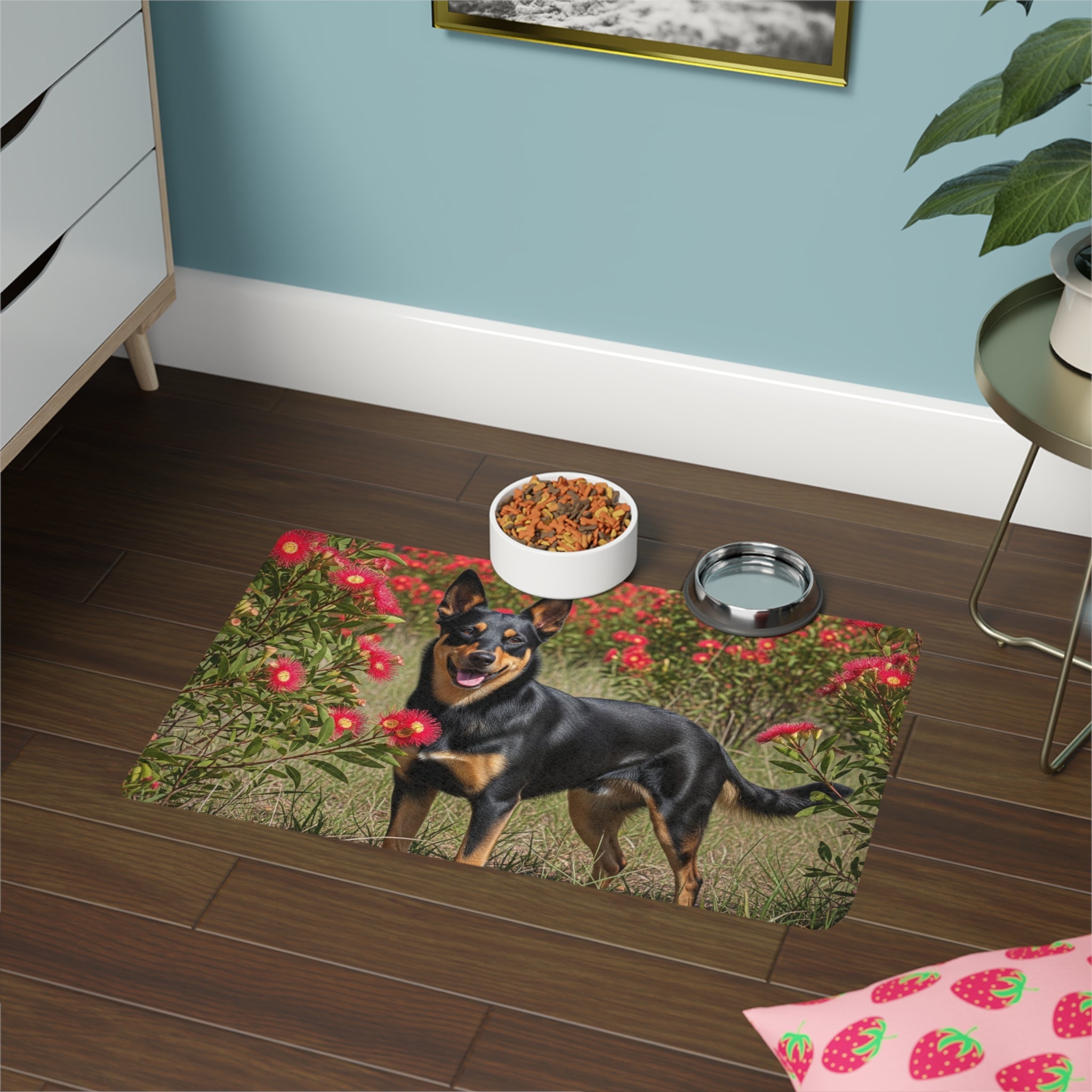 Non-Slip Pet Food Mat – Waterproof Feeding Mat for Dogs