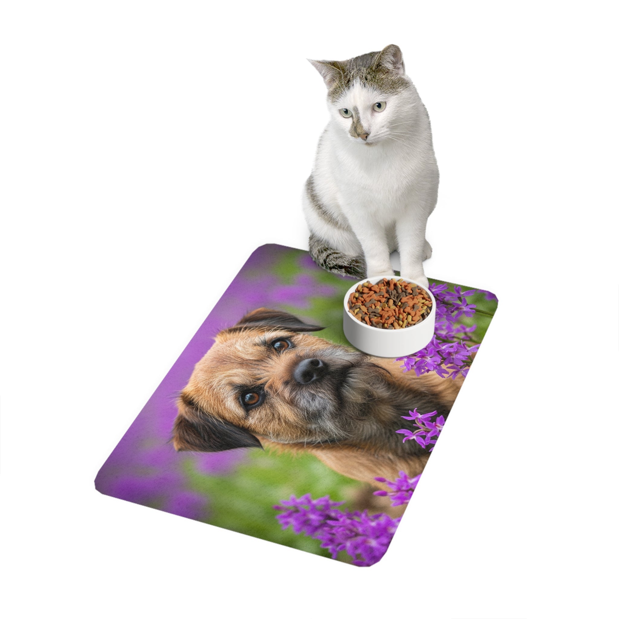 Non-Slip Pet Food Mat – Waterproof Feeding Mat for Dogs