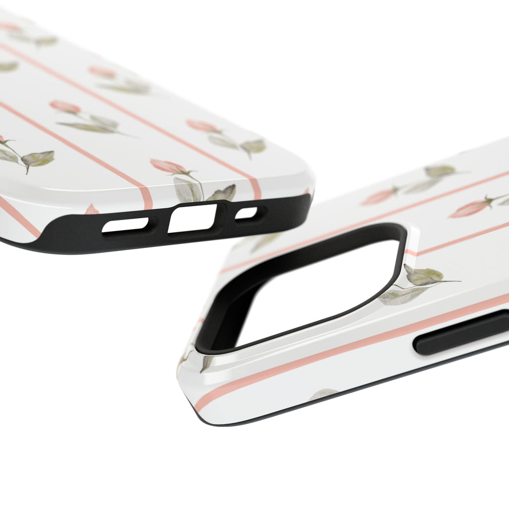 Customizable: Floral Impact-Resistant Phone Case, Chic Phone Cover