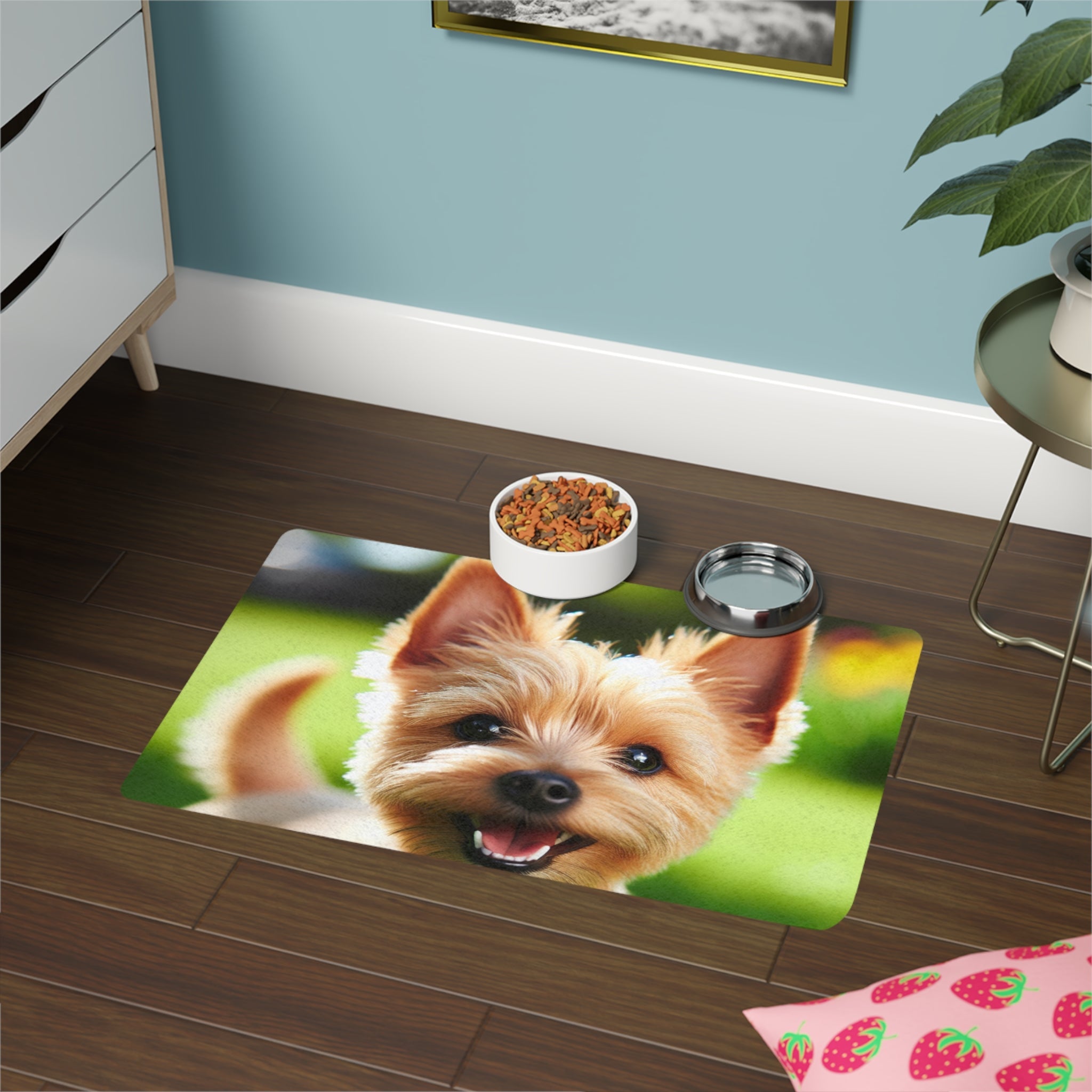 Non-Slip Pet Food Mat – Waterproof Feeding Mat for Dogs