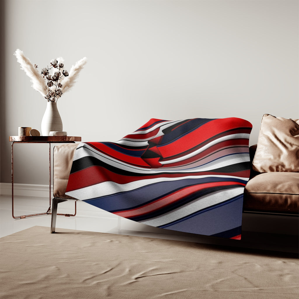 Sweatshirt Blanket – Plush Fleece Throw, 2 Size Options