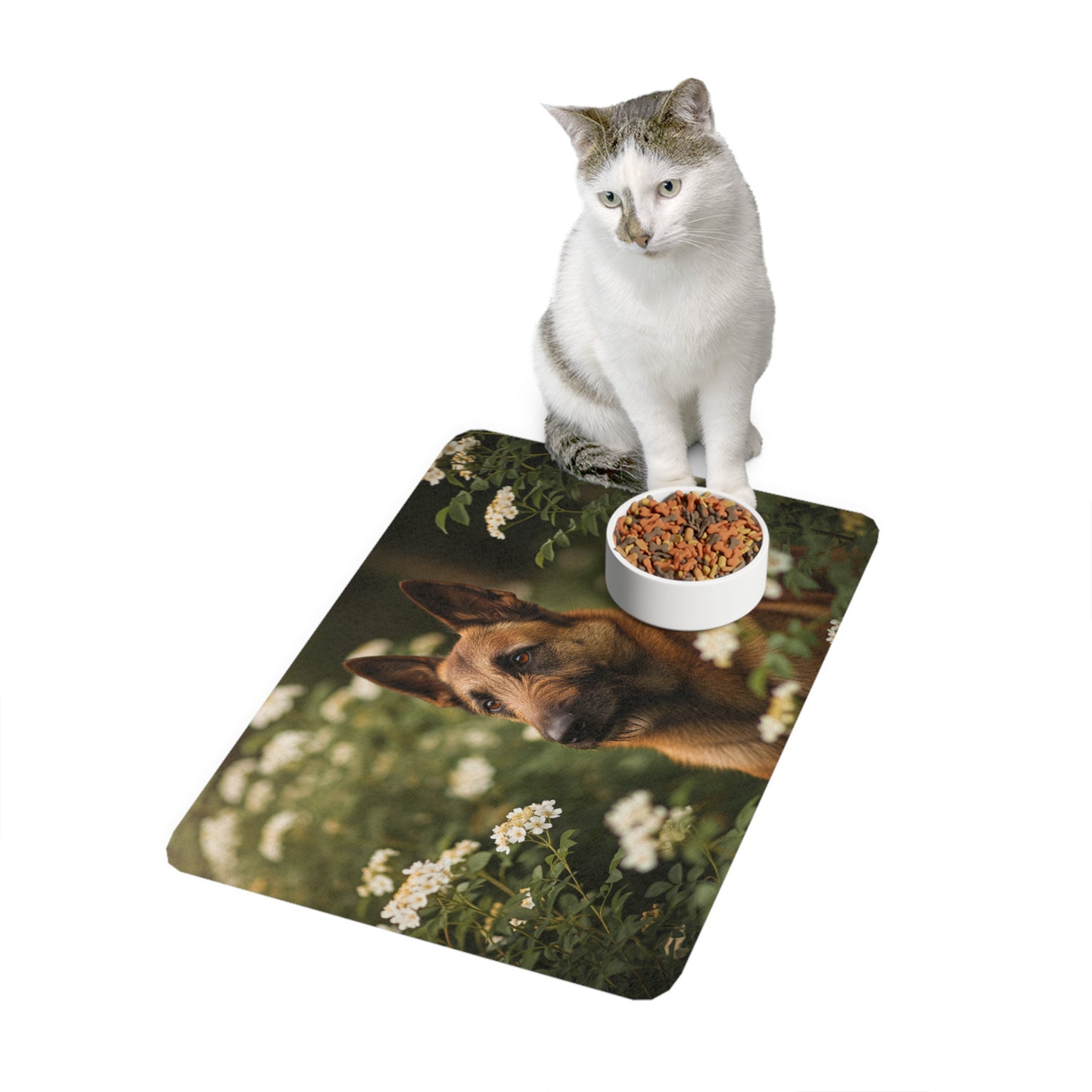 Non-Slip Pet Food Mat – Waterproof Feeding Mat for Dogs
