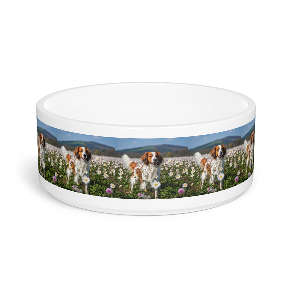 Ceramic Pet Bowl – 16 oz Dog Feeding Bowl
