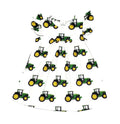 Tractor Milk Silk Flutter Dress