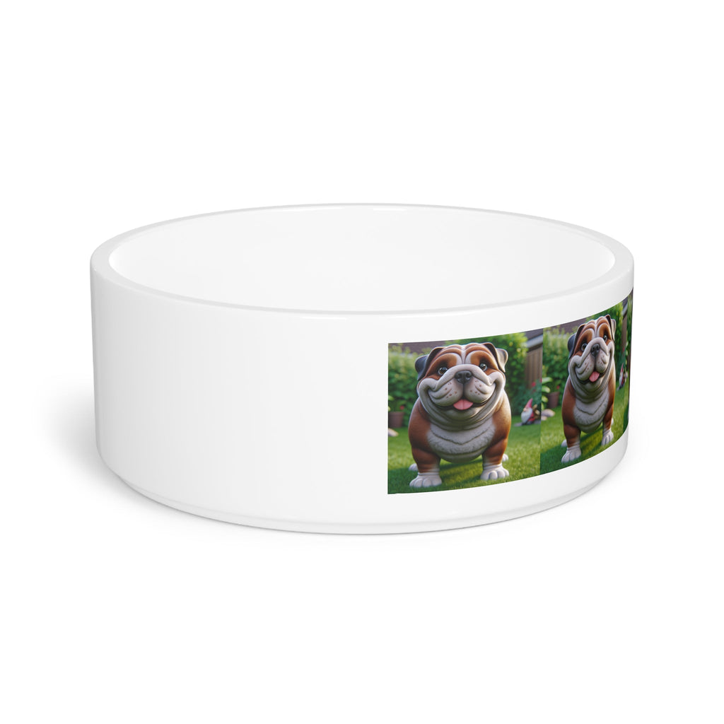 Ceramic Pet Bowl – 16 oz Dog Feeding Bowl