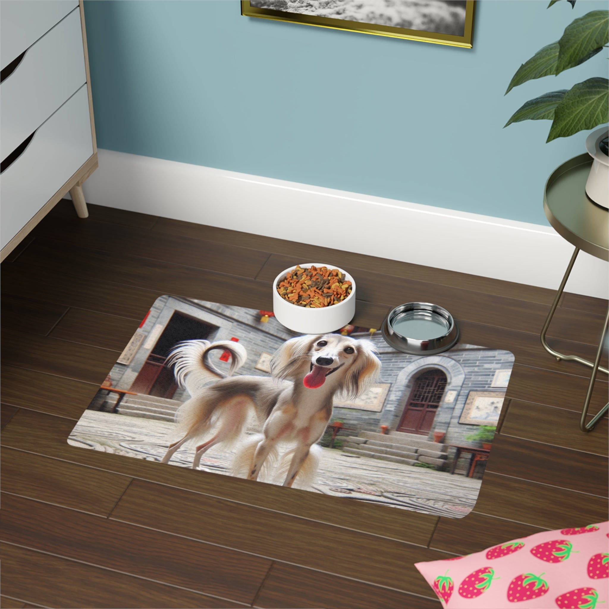 Non-Slip Pet Food Mat – Waterproof Feeding Mat for Dogs