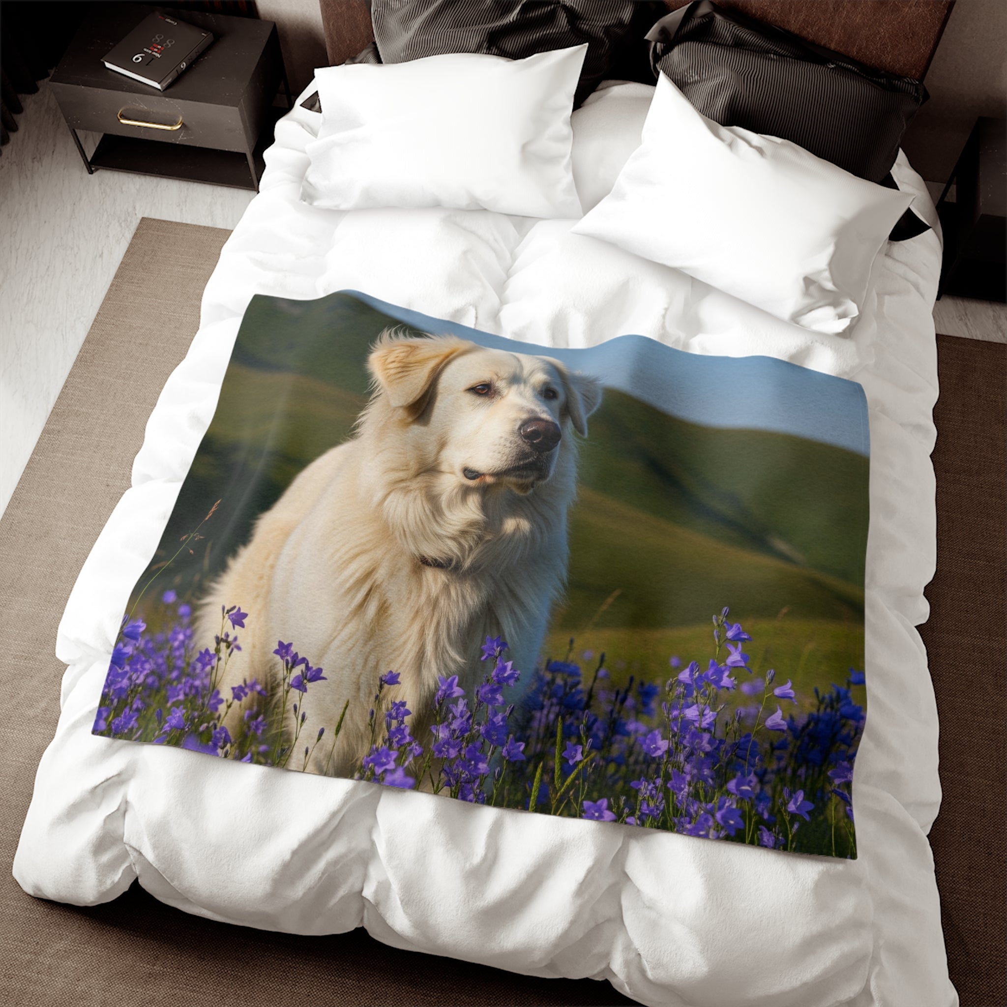 Sweatshirt Blanket – Plush Fleece Throw, 2 Size Options