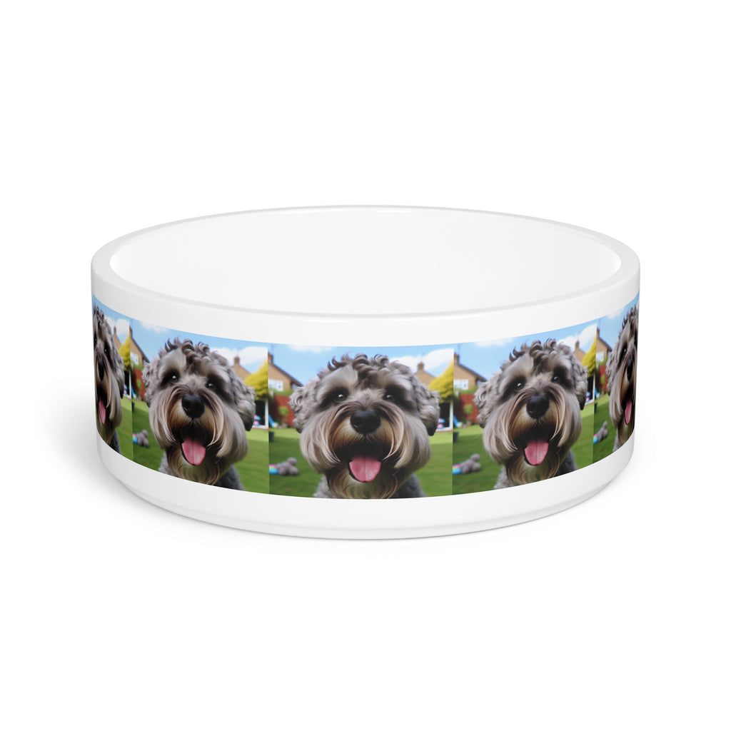Ceramic Pet Bowl – 16 oz Dog Feeding Bowl