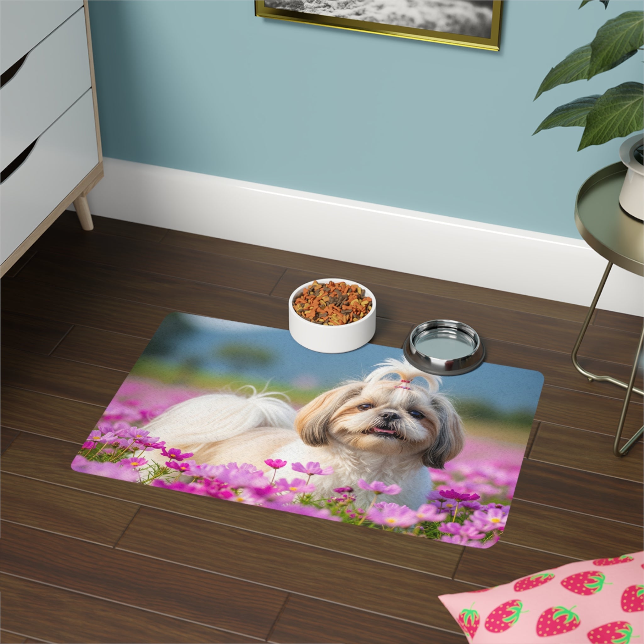 Non-Slip Pet Food Mat – Waterproof Feeding Mat for Dogs