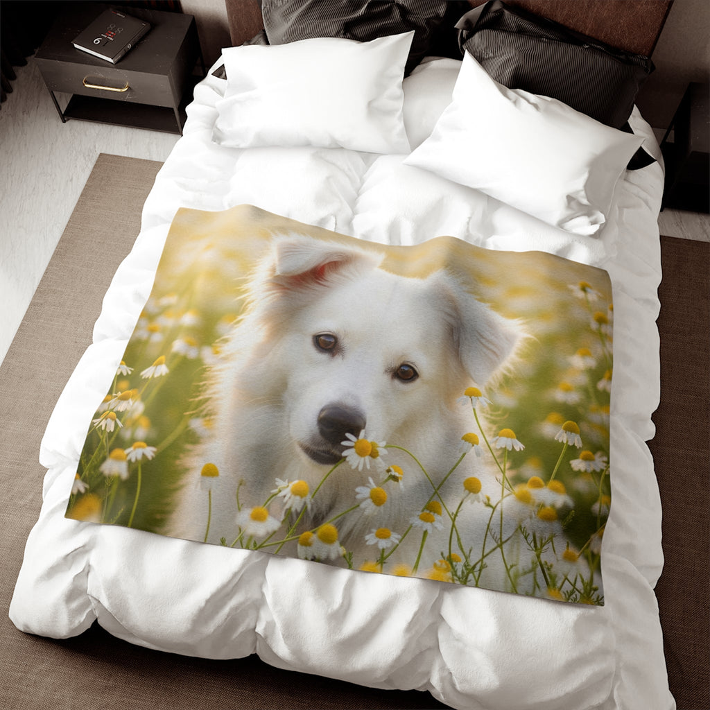 Sweatshirt Blanket – Plush Fleece Throw, 2 Size Options
