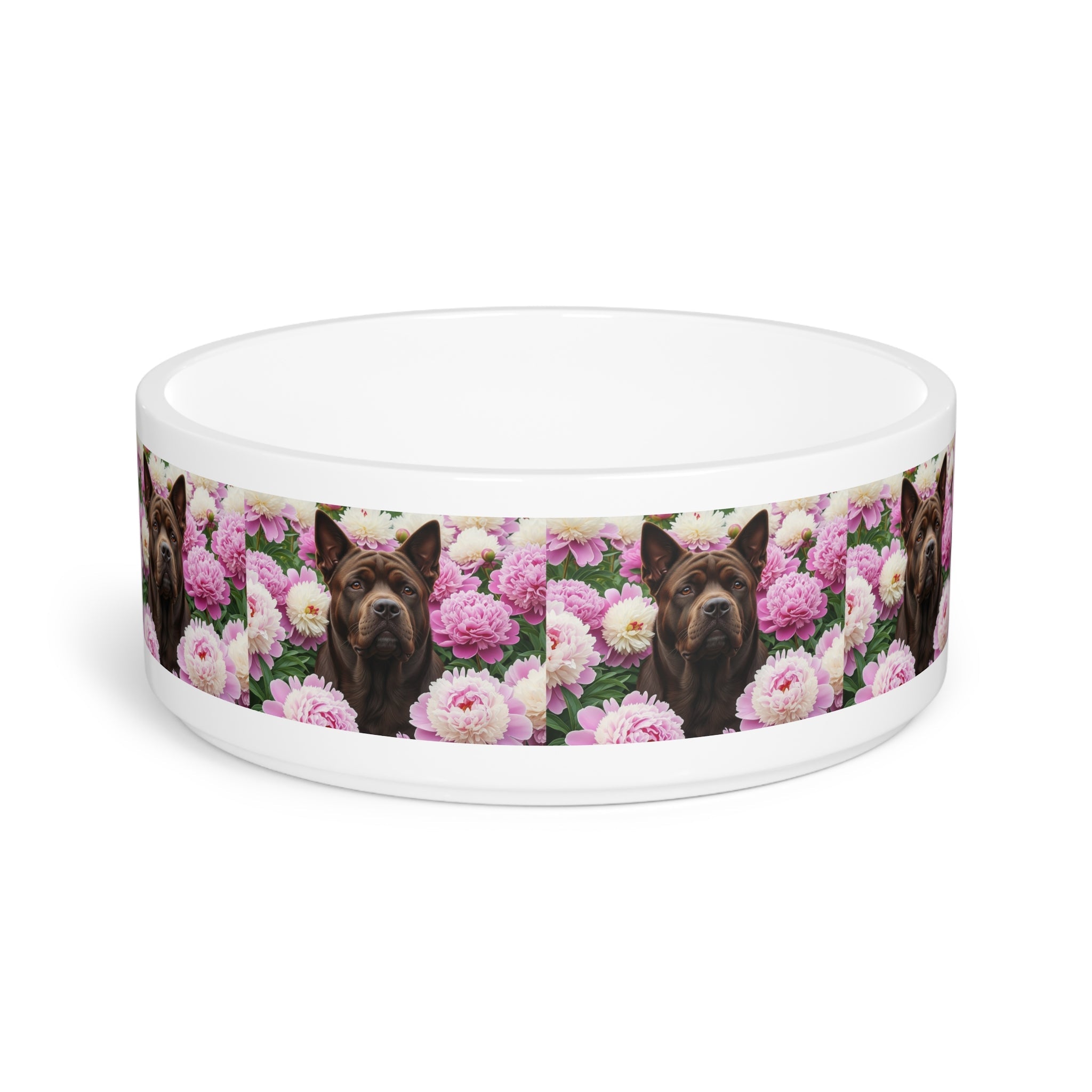Ceramic Pet Bowl – 16 oz Dog Feeding Bowl