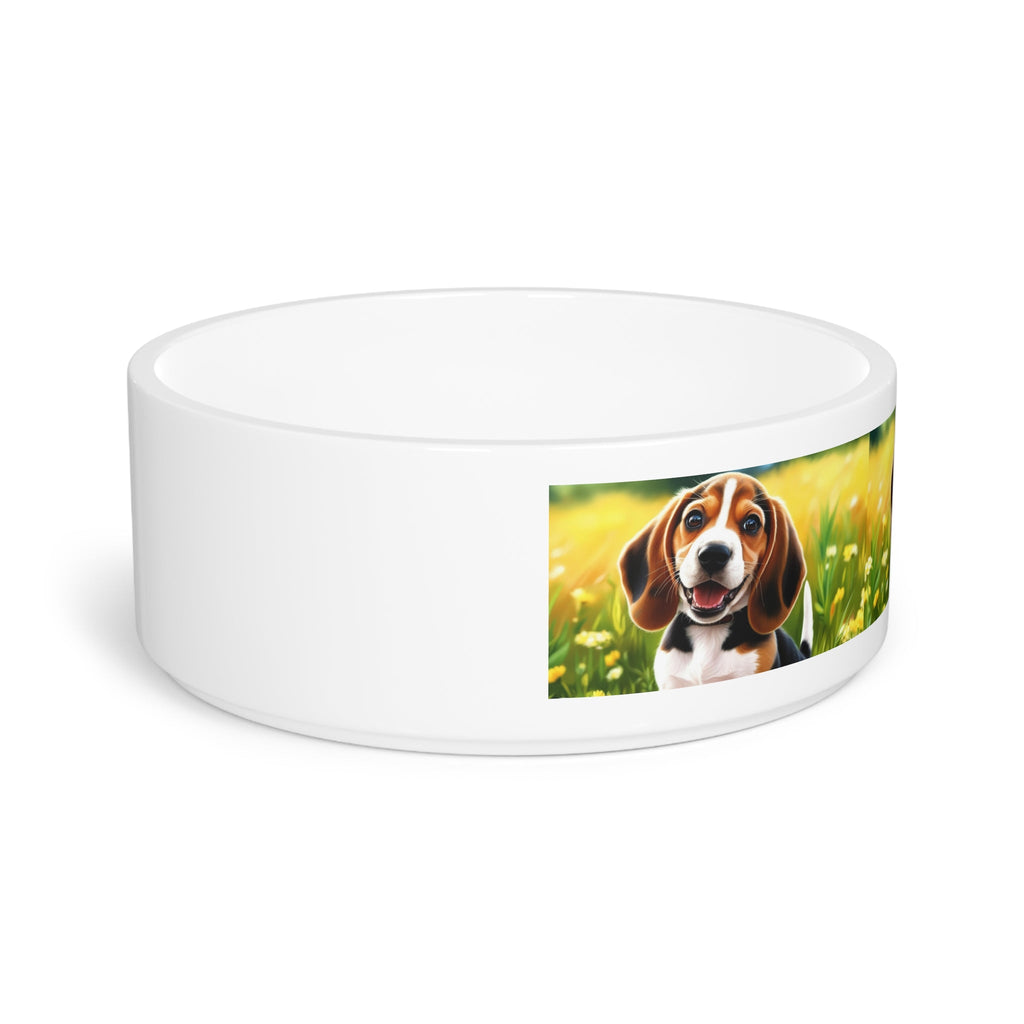 Ceramic Pet Bowl – 16 oz Dog Feeding Bowl