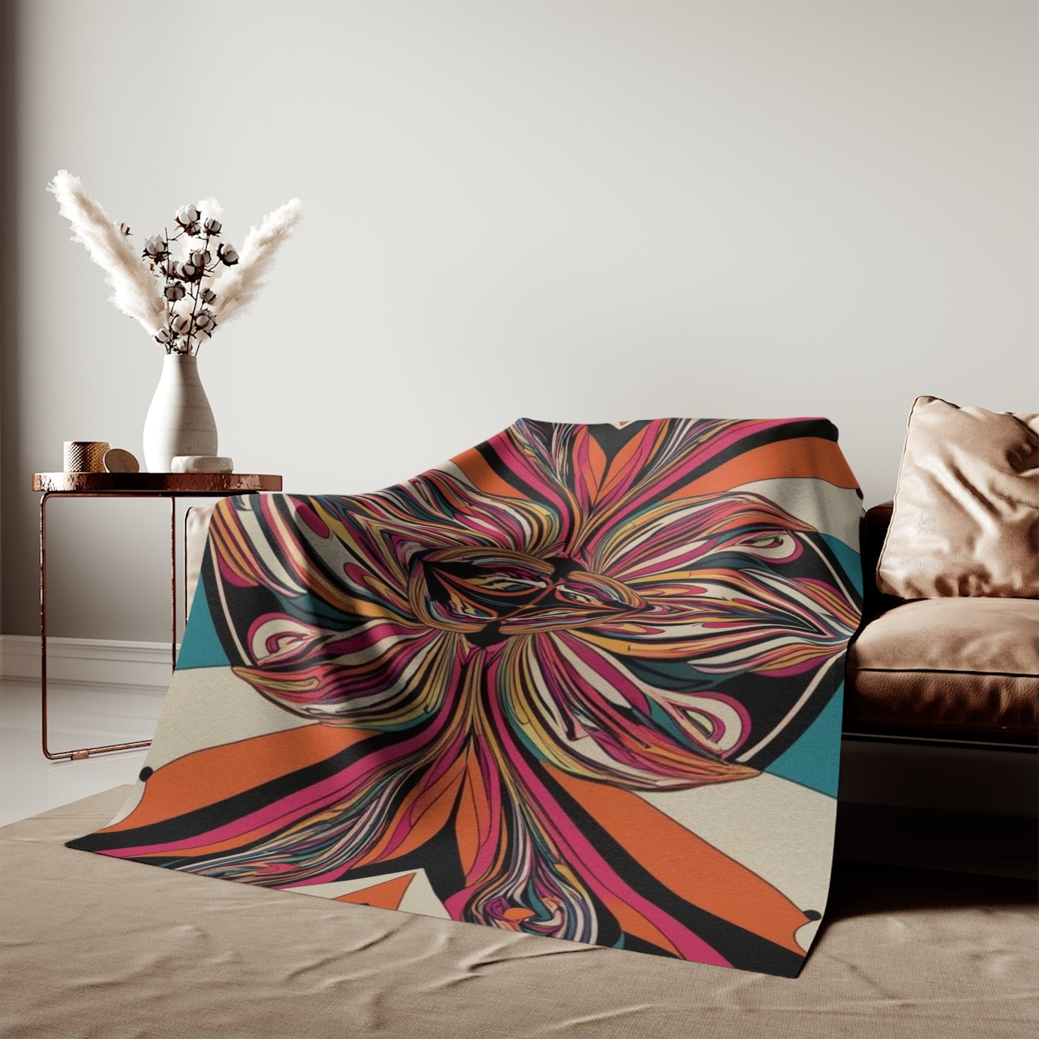 Sweatshirt Blanket – Plush Fleece Throw, 2 Size Options