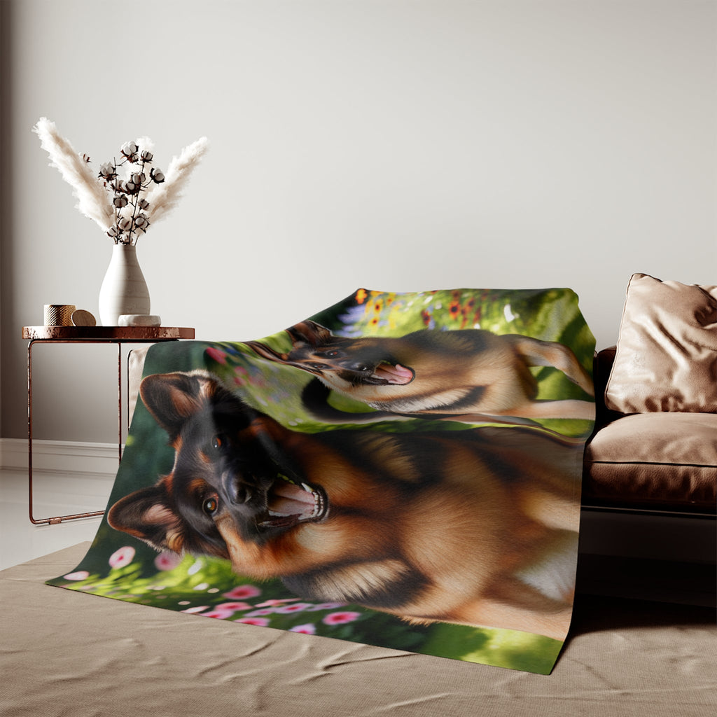 Sweatshirt Blanket – Plush Fleece Throw, 2 Size Options