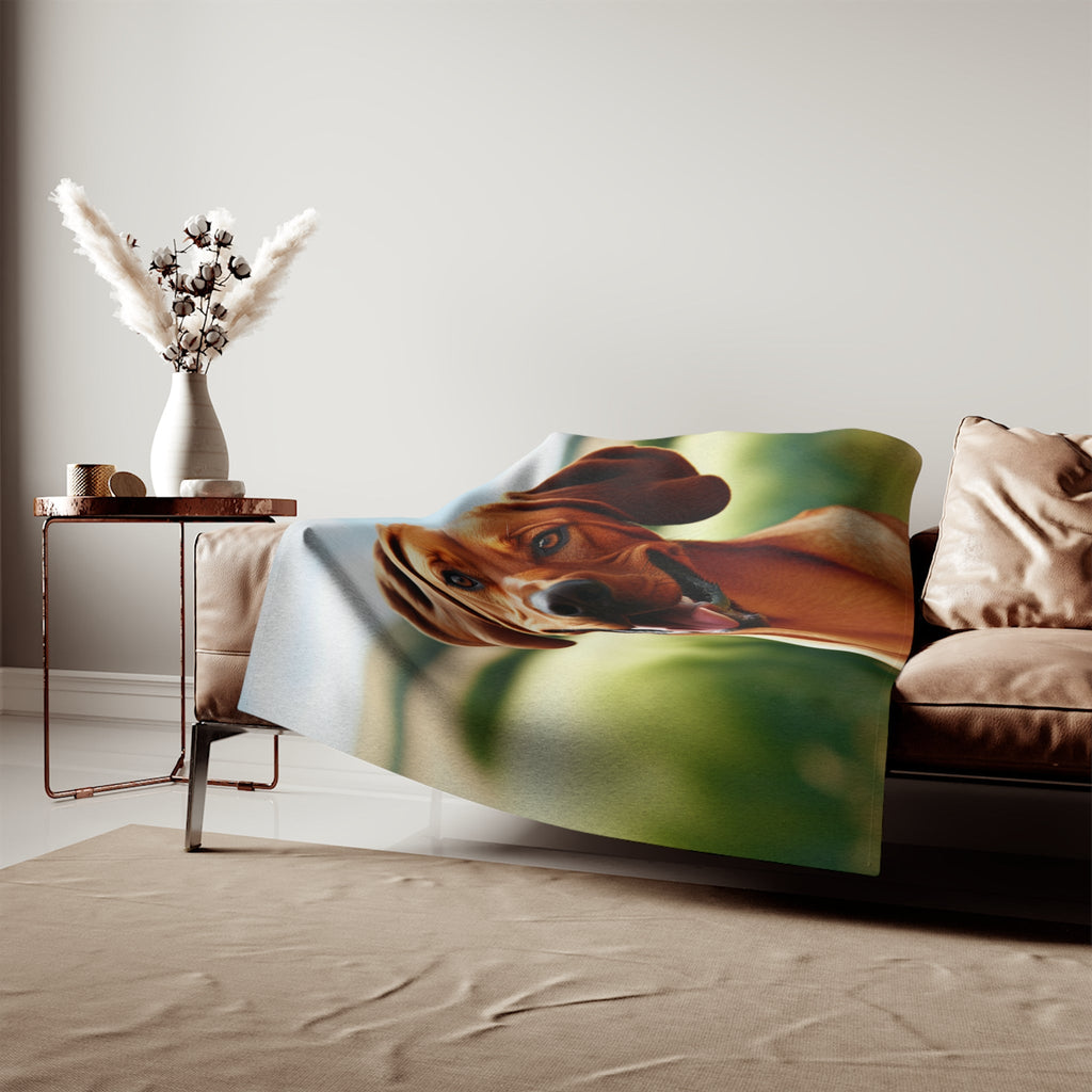 Sweatshirt Blanket – Plush Fleece Throw, 2 Size Options