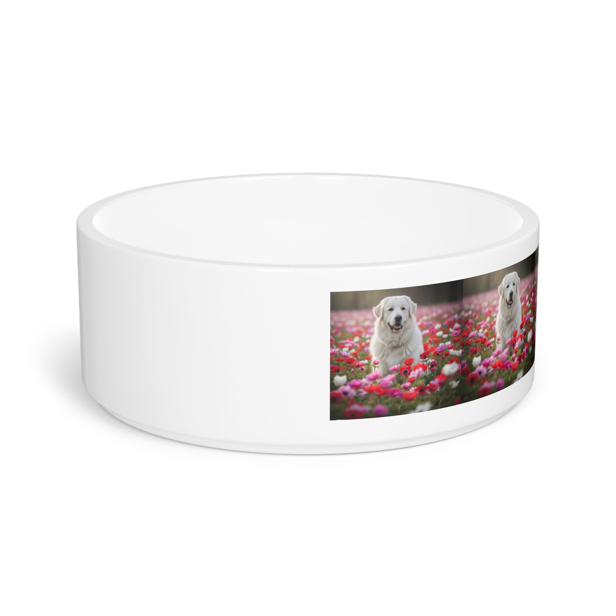 Ceramic Pet Bowl – 16 oz Dog Feeding Bowl