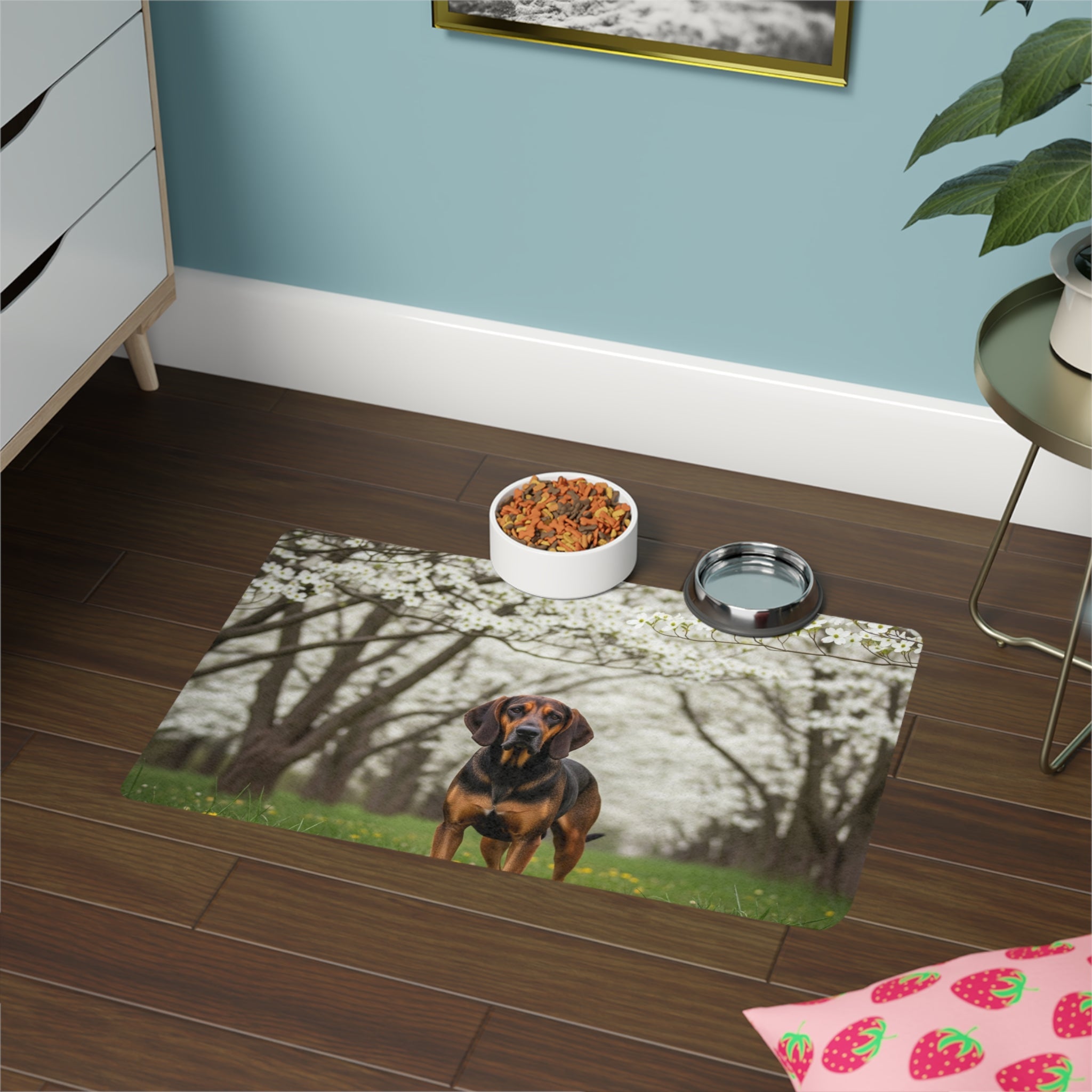 Non-Slip Pet Food Mat – Waterproof Feeding Mat for Dogs
