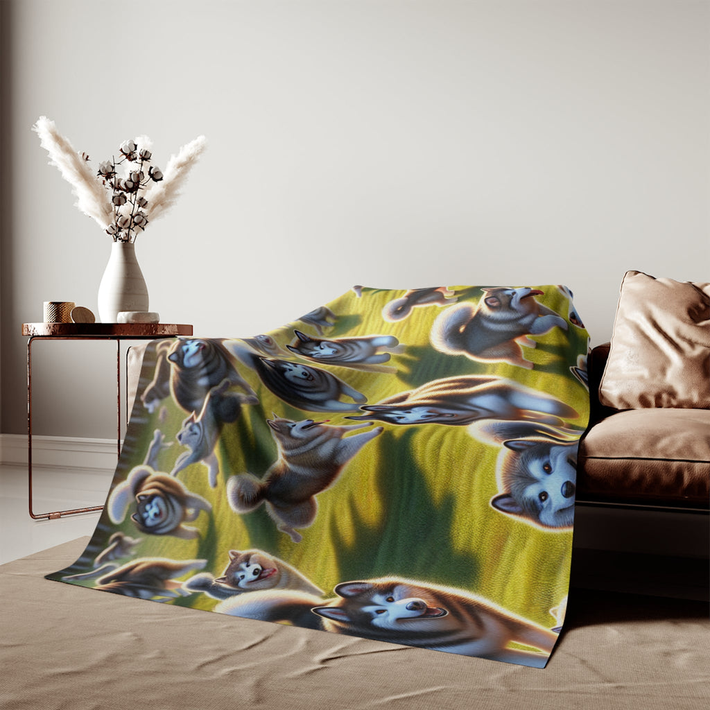 Sweatshirt Blanket – Plush Fleece Throw, 2 Size Options