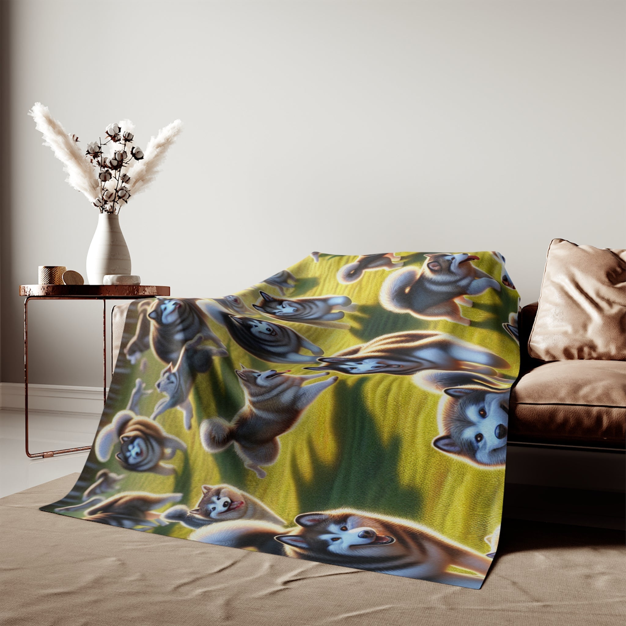 Sweatshirt Blanket – Plush Fleece Throw, 2 Size Options