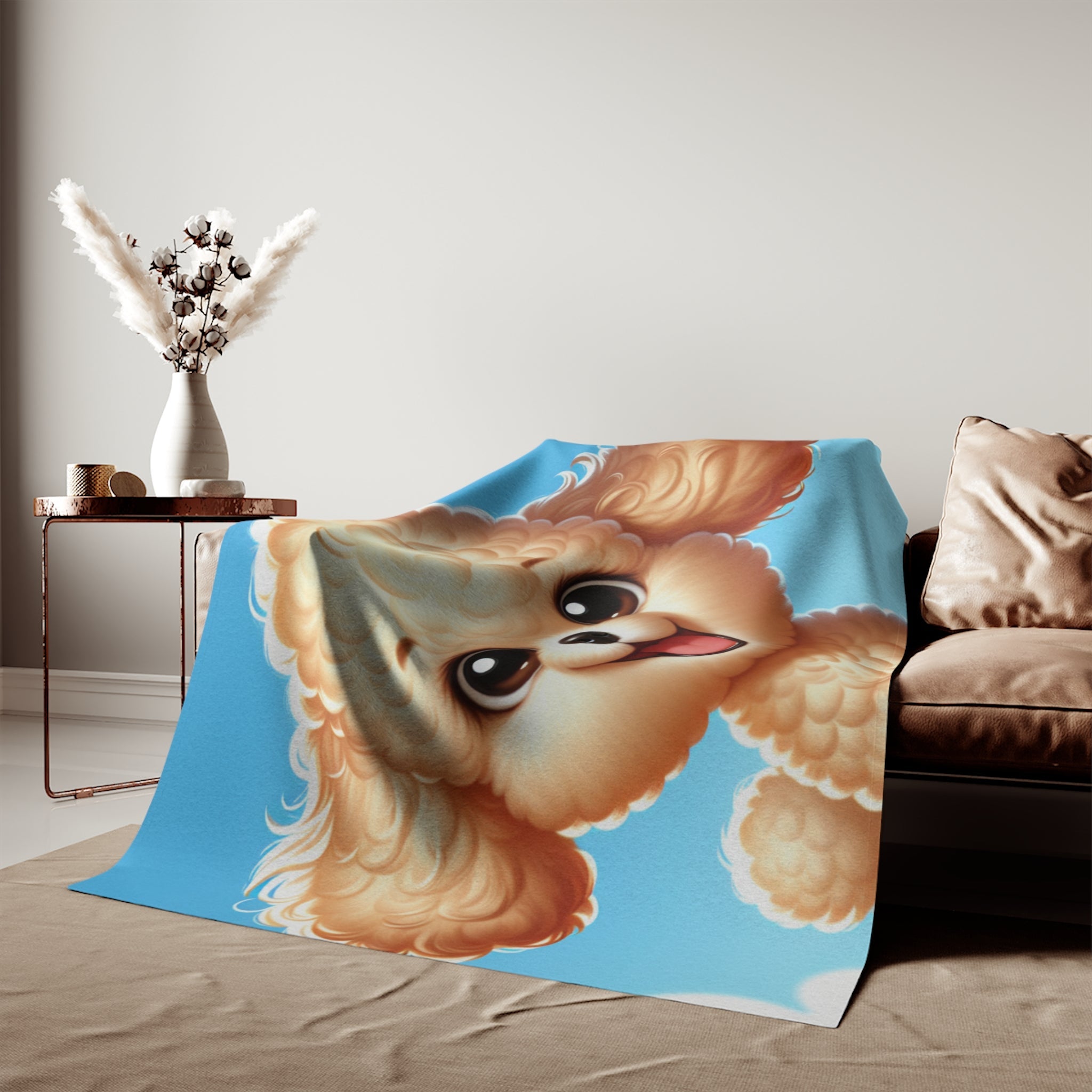 Sweatshirt Blanket – Plush Fleece Throw, 2 Size Options
