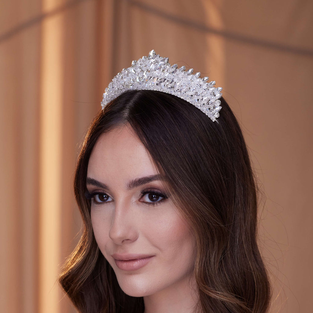 Crystal Rhinestone Wedding Tiara