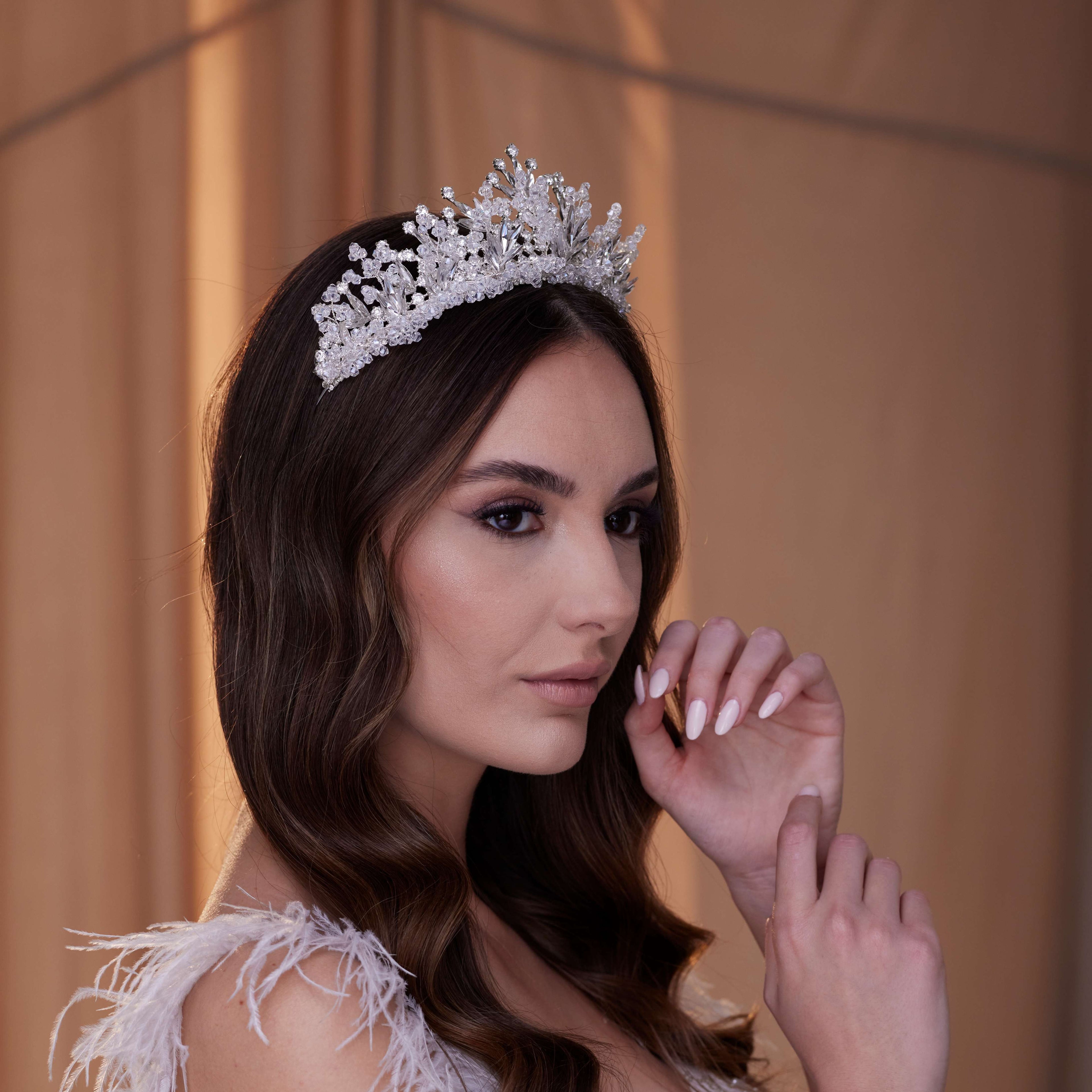Crystal Rhinestone Bridal Tiara