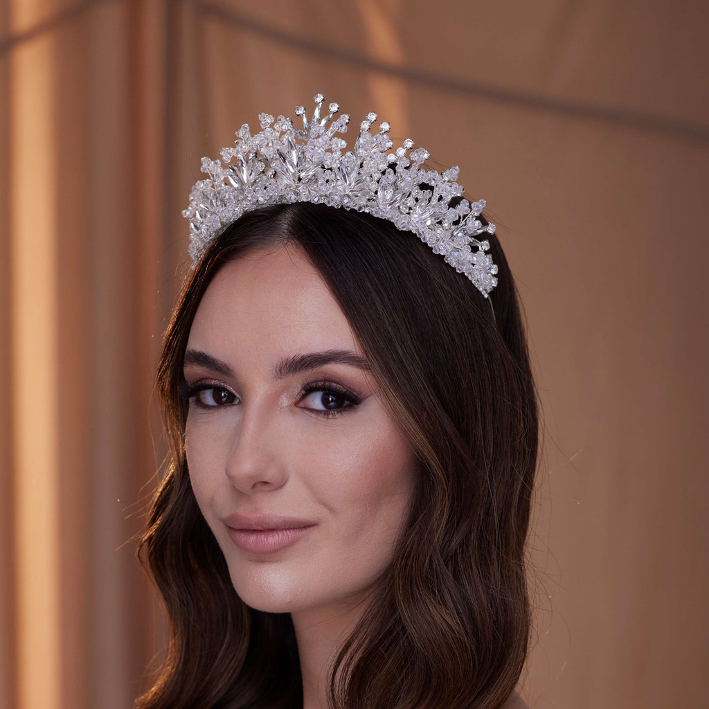 Crystal Rhinestone Bridal Tiara