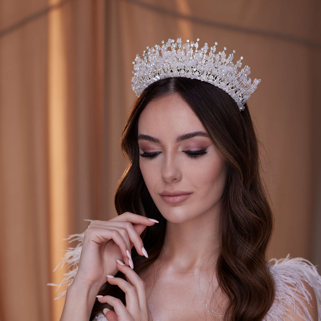 Crystal Rhinestone Bridal Tiara