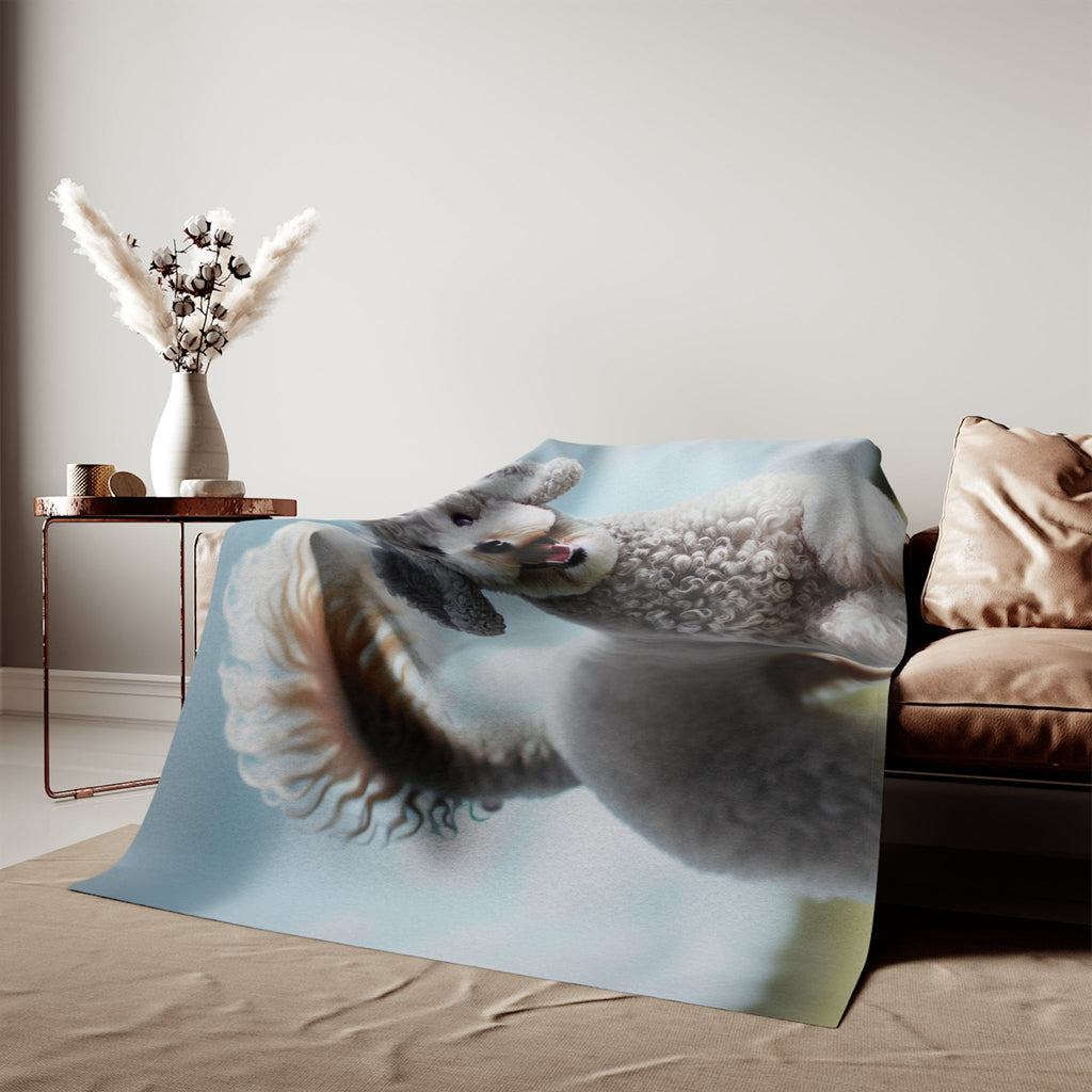 Sweatshirt Blanket – Plush Fleece Throw, 2 Size Options