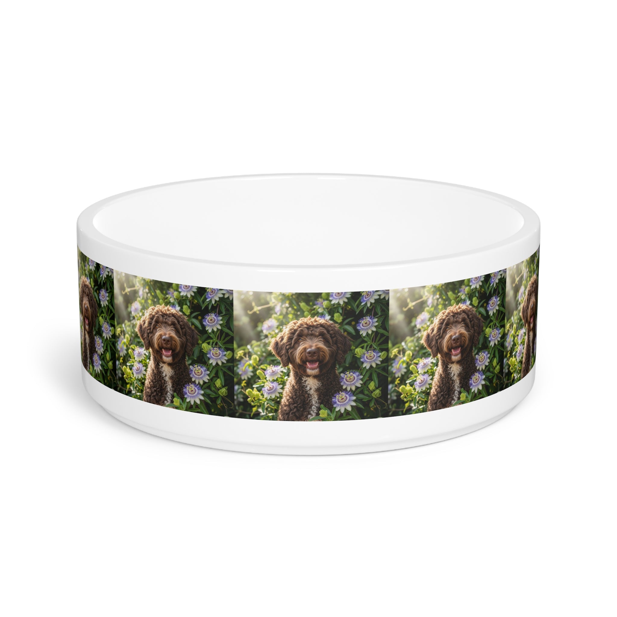 Ceramic Pet Bowl – 16 oz Dog Feeding Bowl