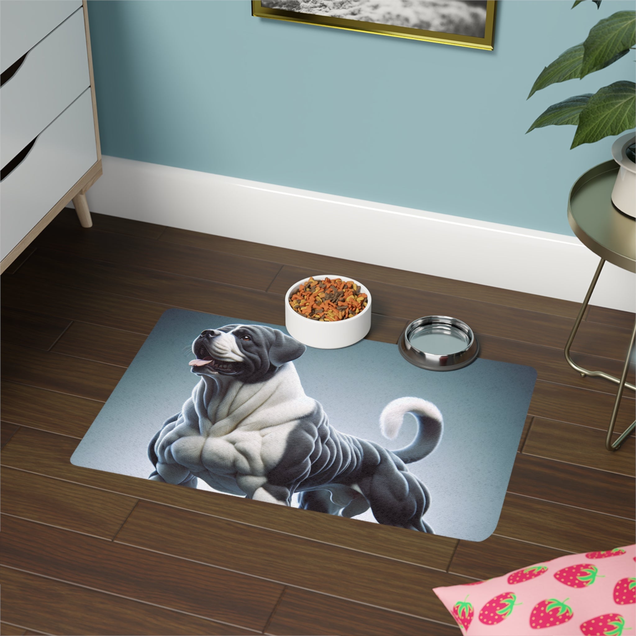 Non-Slip Pet Food Mat – Waterproof Feeding Mat for Dogs