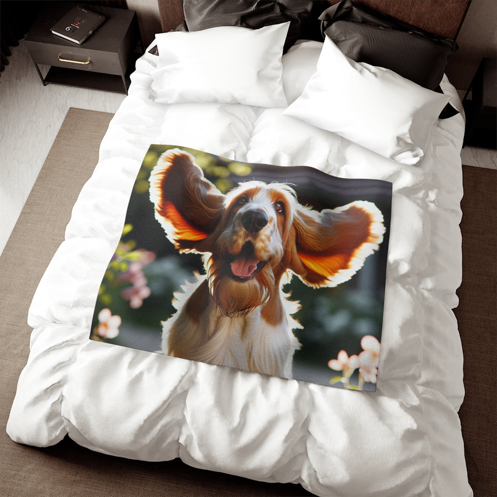 Sweatshirt Blanket – Plush Fleece Throw, 2 Size Options