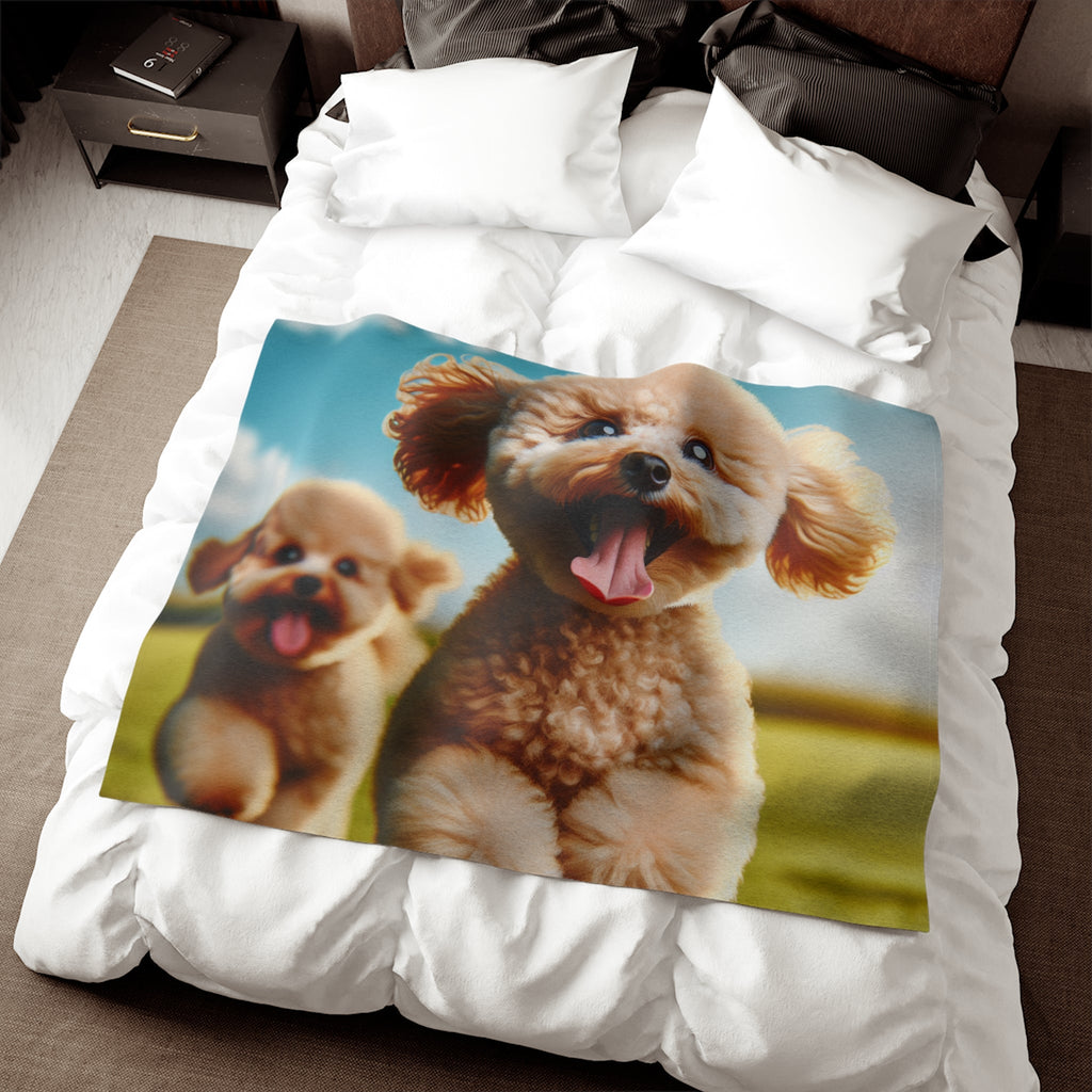 Sweatshirt Blanket – Plush Fleece Throw, 2 Size Options