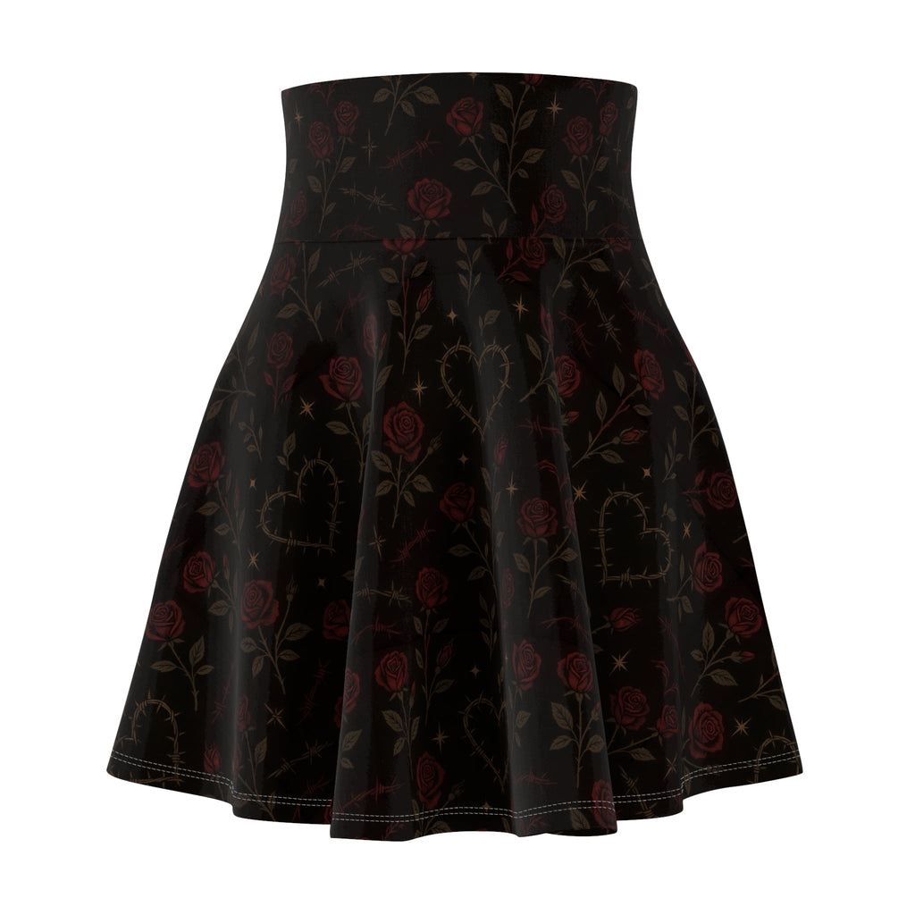 Punk Riot Rose Skater Skirt
