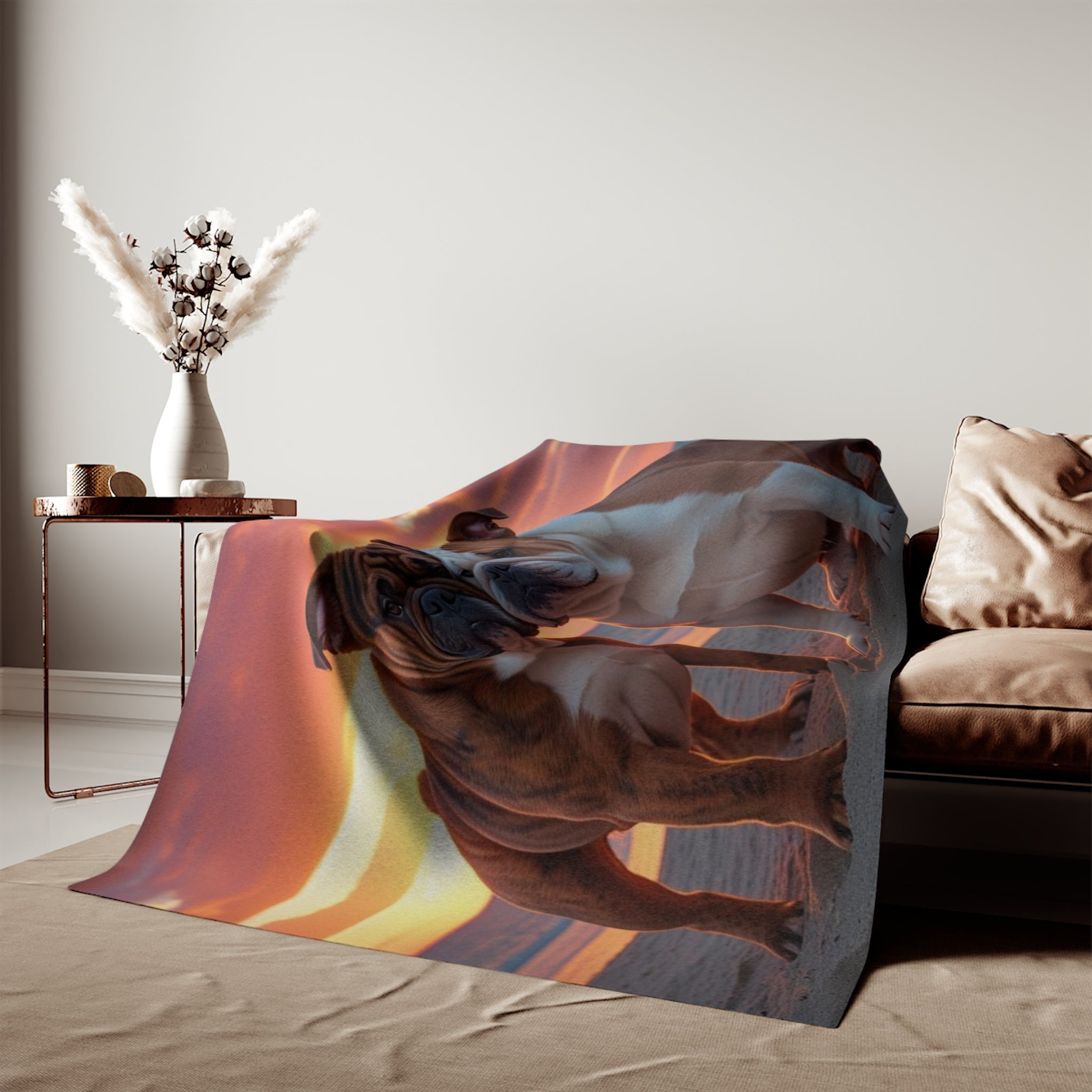 Sweatshirt Blanket – Plush Fleece Throw, 2 Size Options