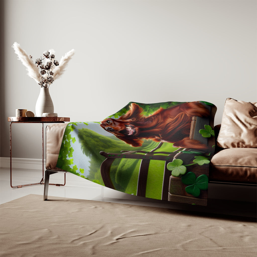 Sweatshirt Blanket – Plush Fleece Throw, 2 Size Options