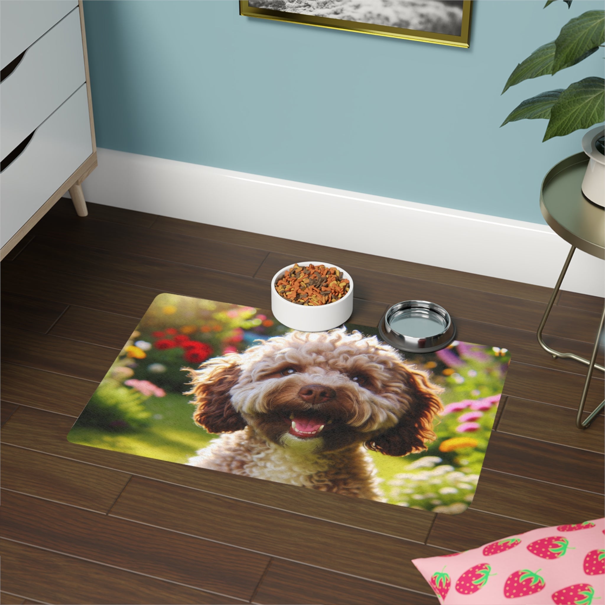 Non-Slip Pet Food Mat – Waterproof Feeding Mat for Dogs