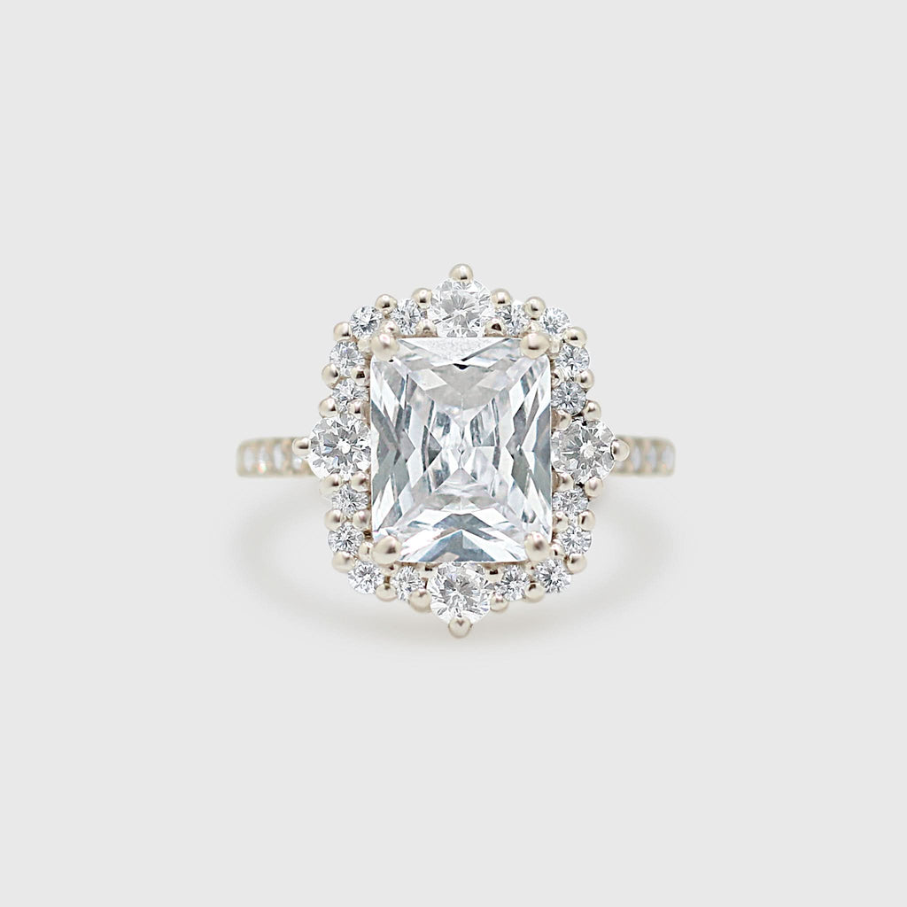 "Amber" Ring- Moissanite Collection