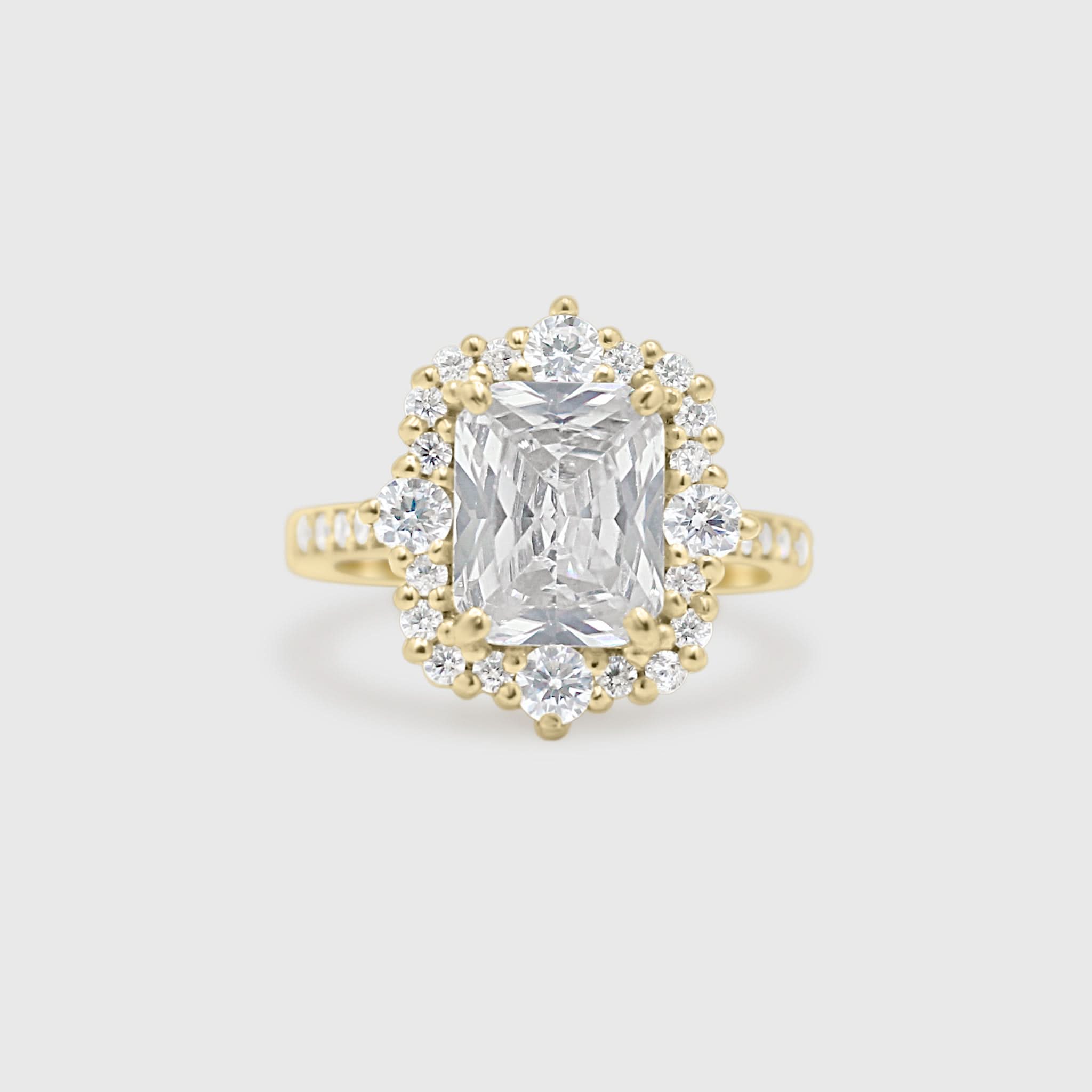 "Amber" Ring- Moissanite Collection